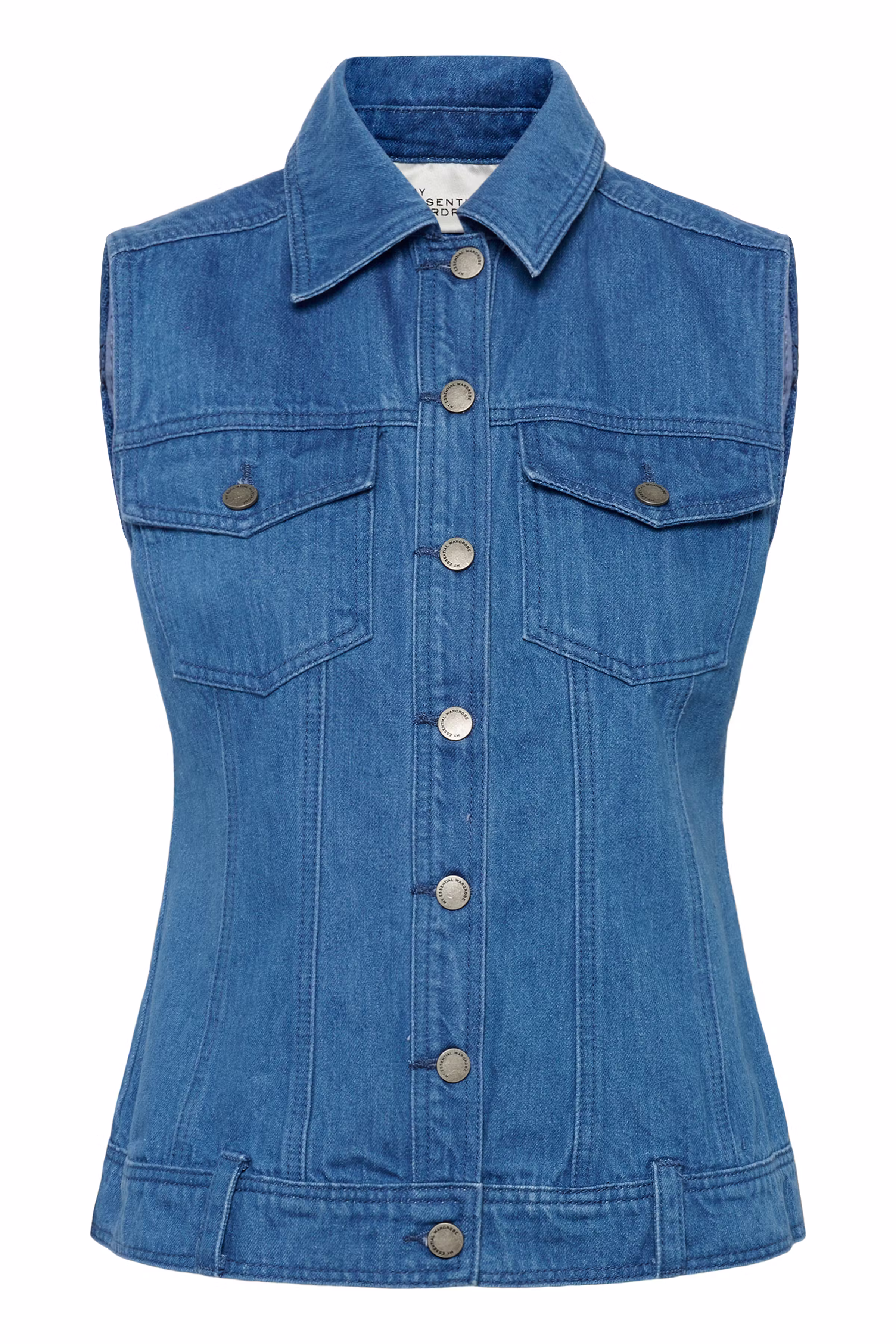 MWSaka Denimvest PACK FRONT 10705442-109358