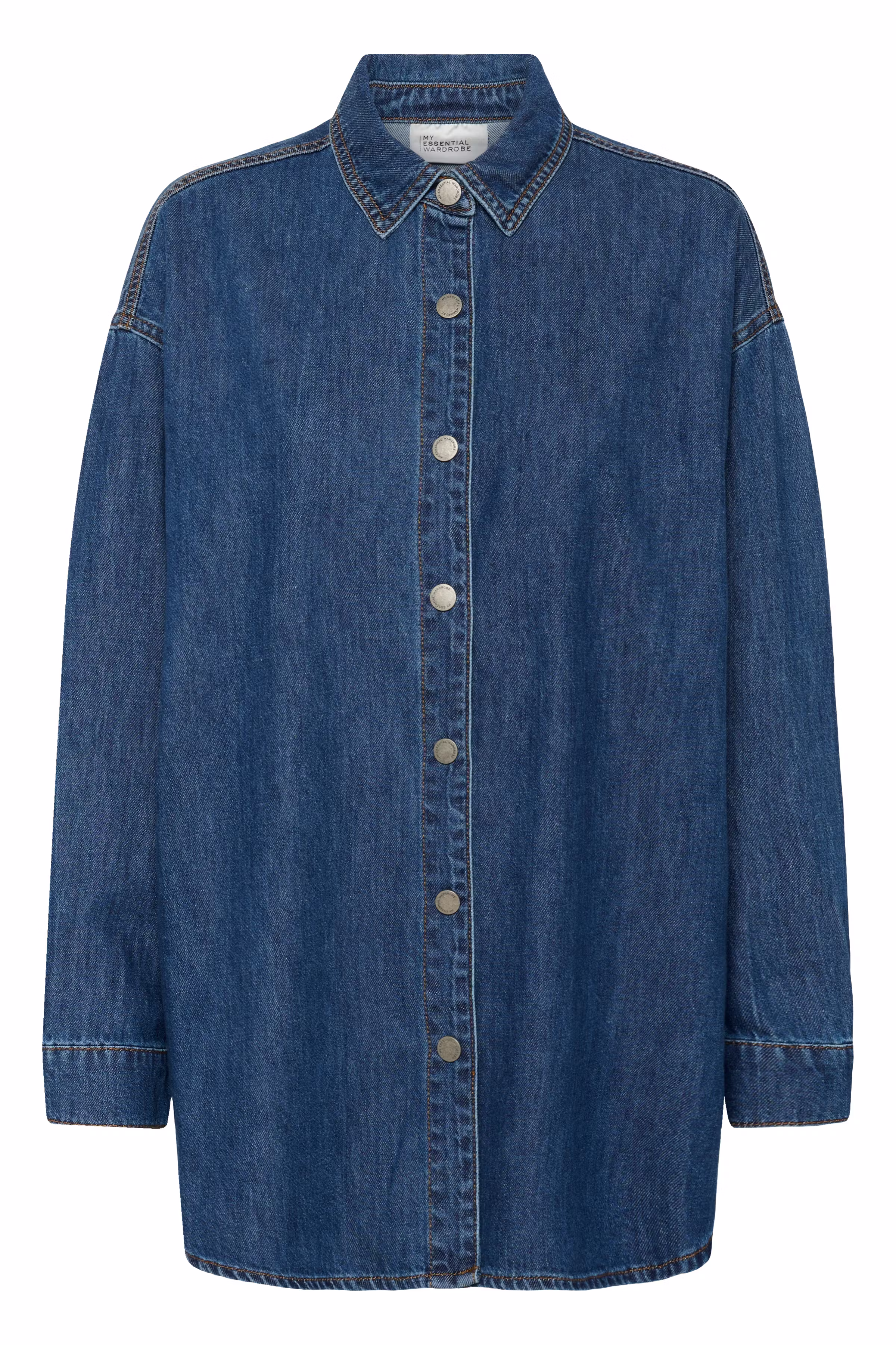 HilmaMW Denim overhemd PACK FRONT 10705096-100053