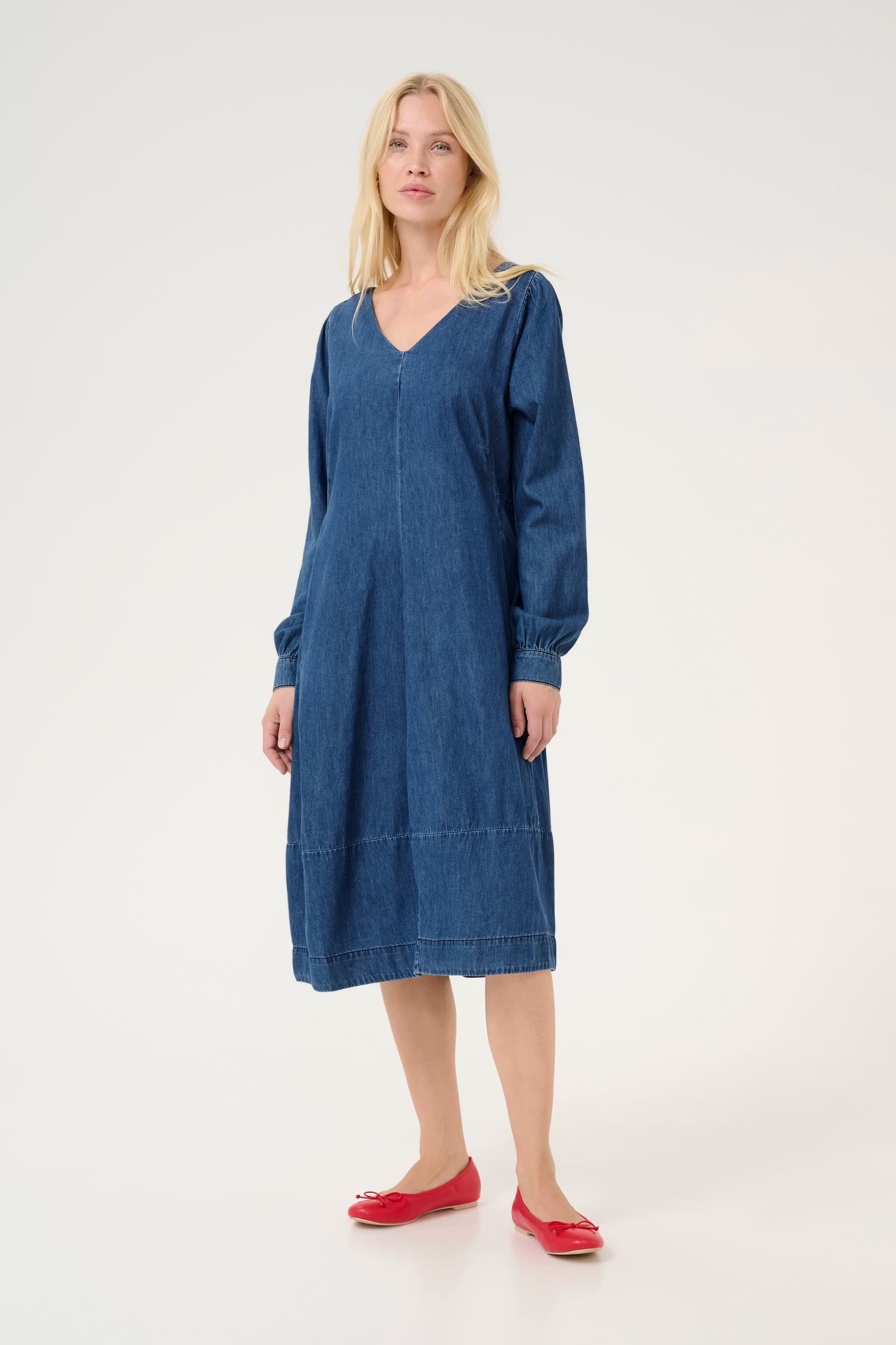 CUlivie Kjole LOOKBOOK FRONT 50111527-500029