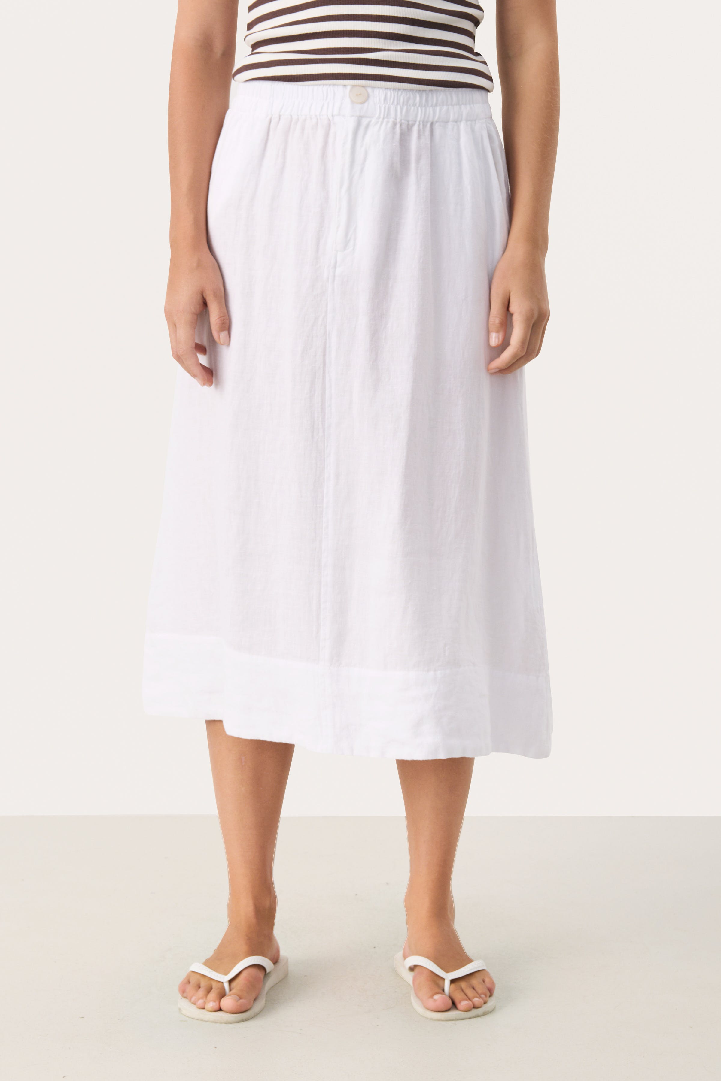 RehanaPW Linnen Rok LOOKBOOK FRONT 30309611-110601