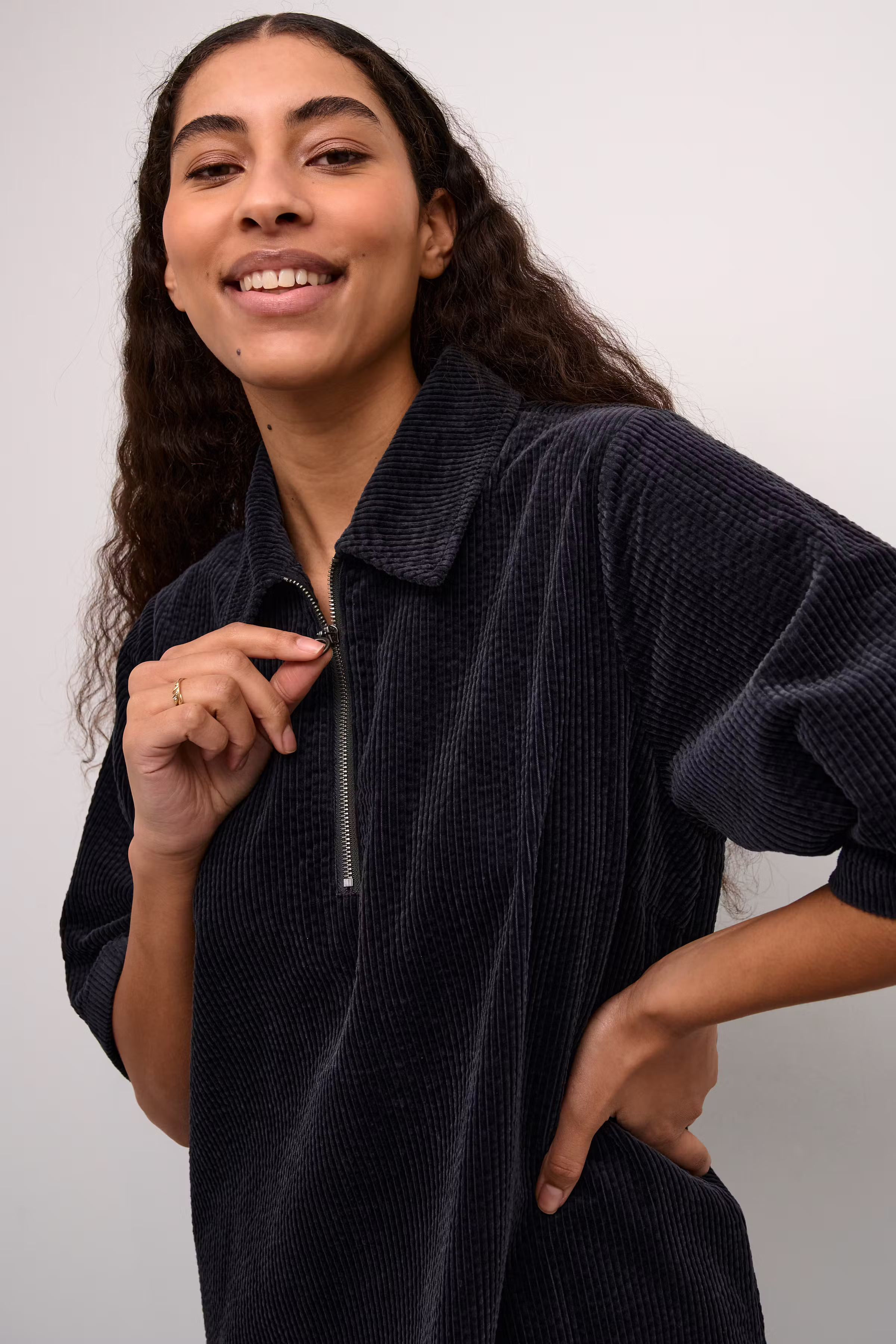 CUklay Corduroy Dress LOOKBOOK DETAIL 50111041-194205