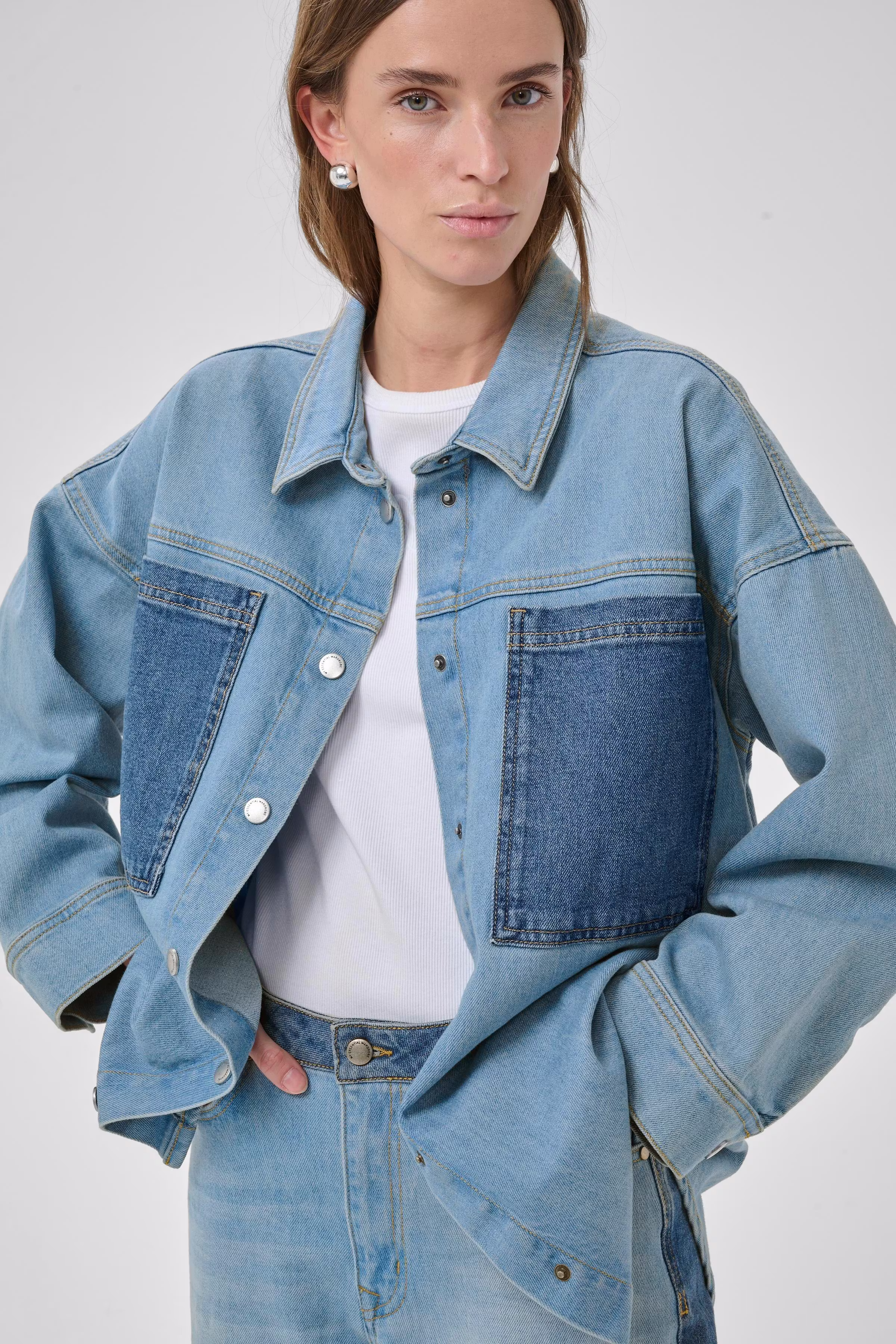 MWQuinn Denim jas LOOKBOOK DETAIL 10705482-100051