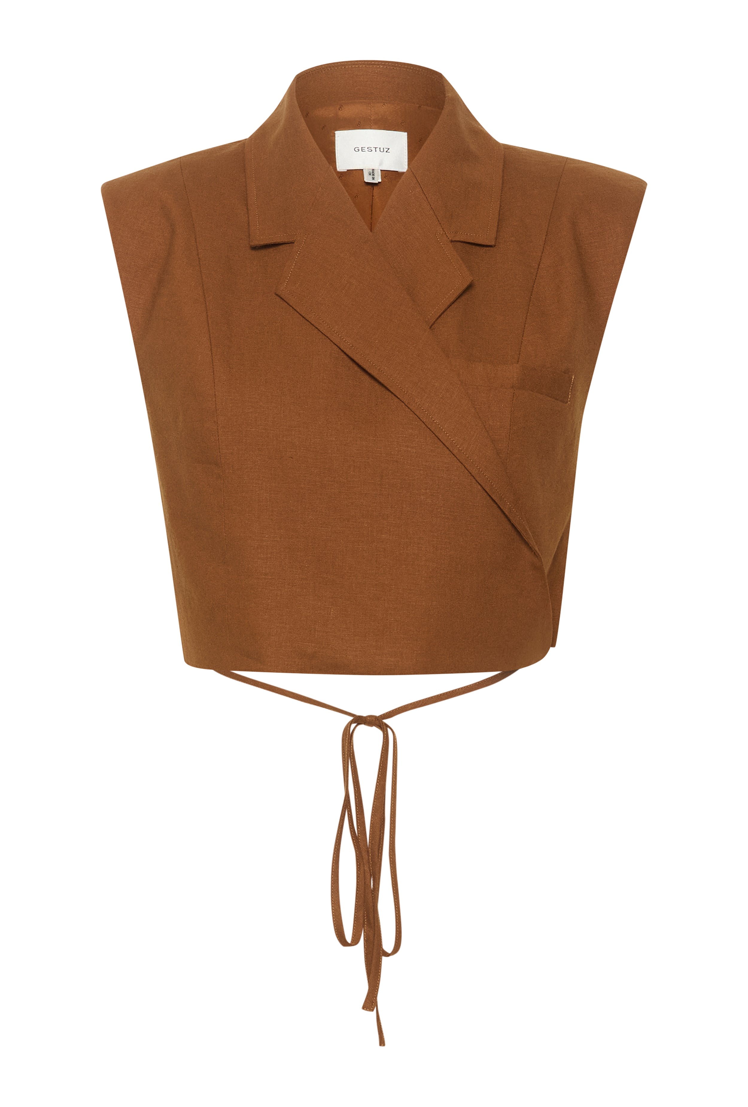 LeenaGZ Linnen vest PACK FRONT 10909228-191227