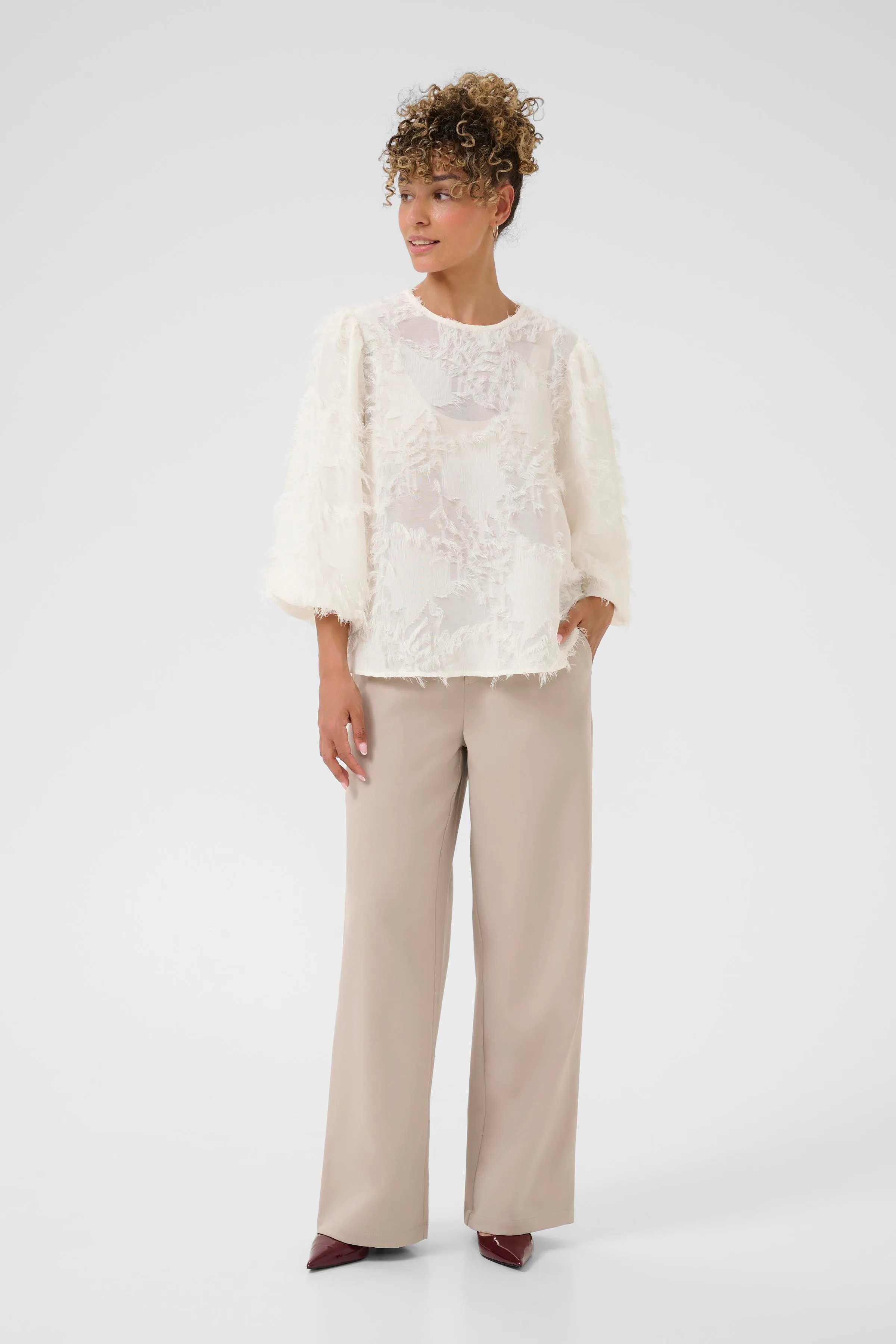 CRFreja Bluse LOOKBOOK FRONT 10614450-110701