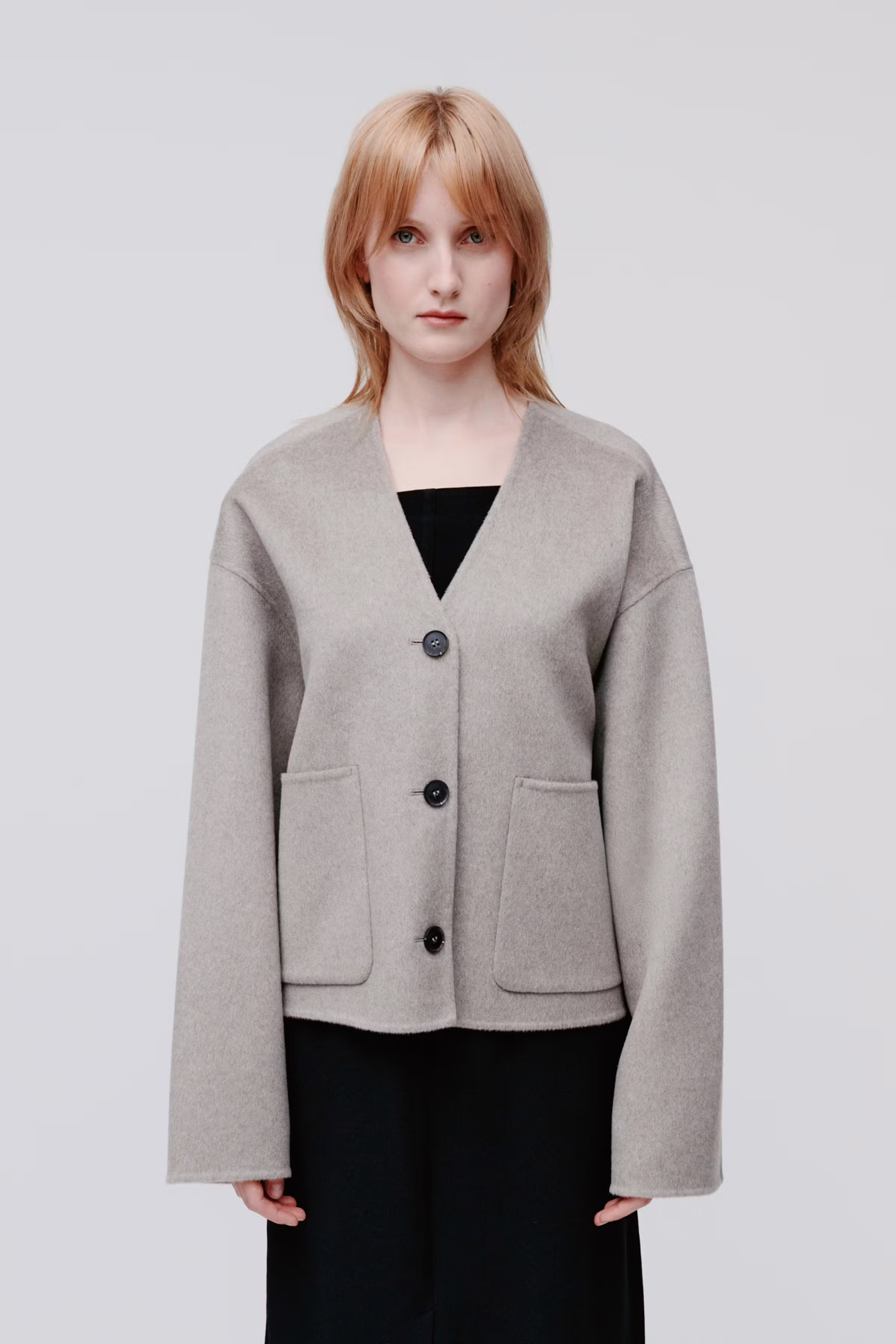 JENEVA Mantel LOOKBOOK FRONT 30600773-BE457