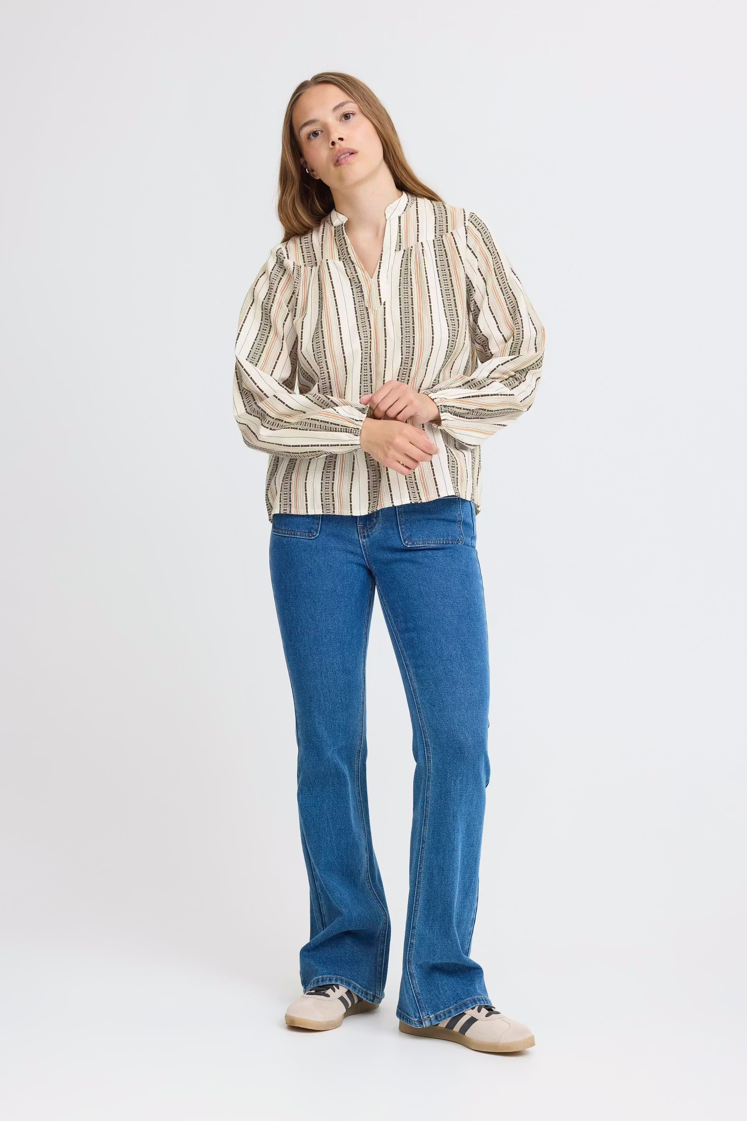 PZTANNIE Bluse LOOKBOOK FRONT 50209127-110105