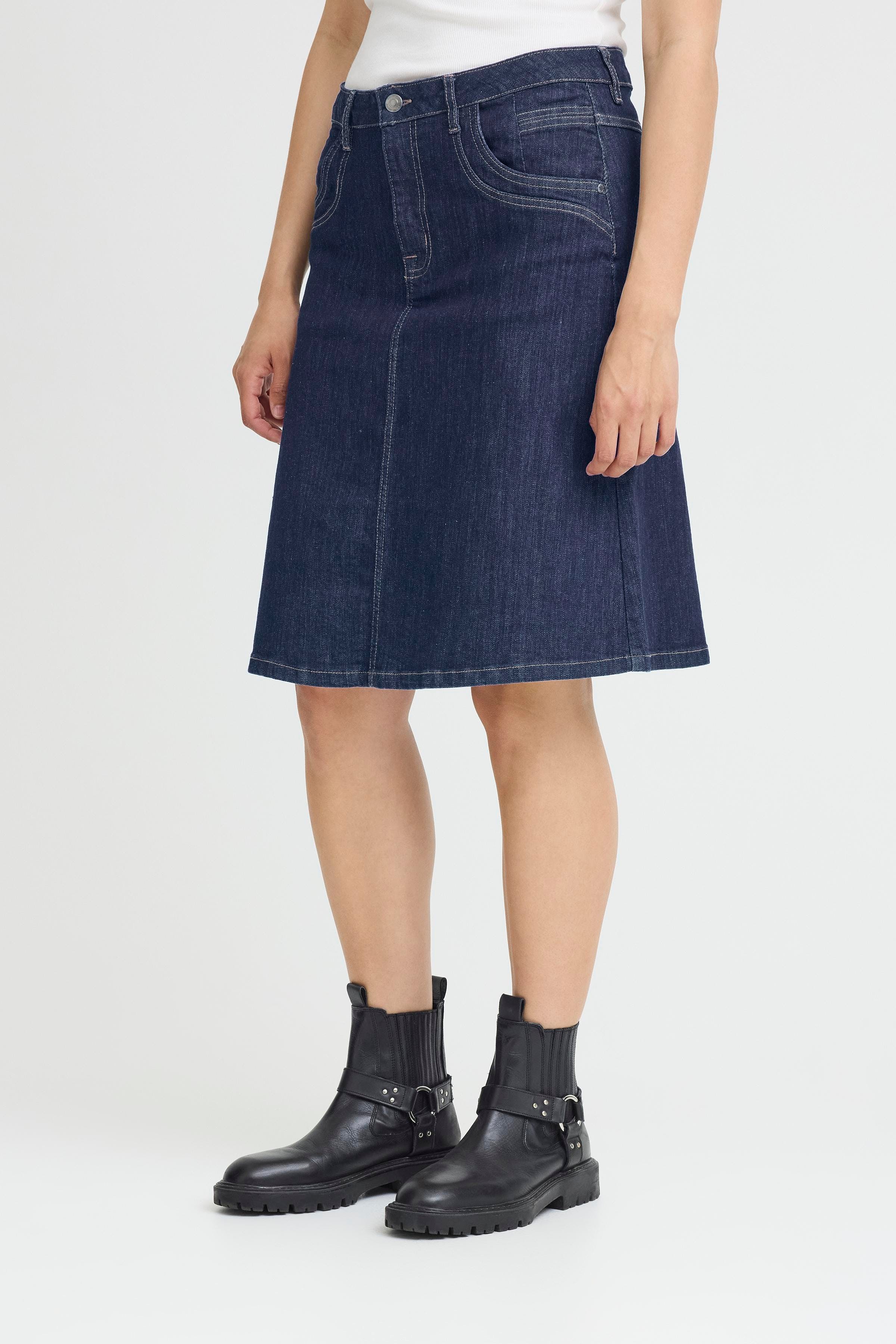 PZKATJA Skjørt LOOKBOOK FRONT 50208832-202124