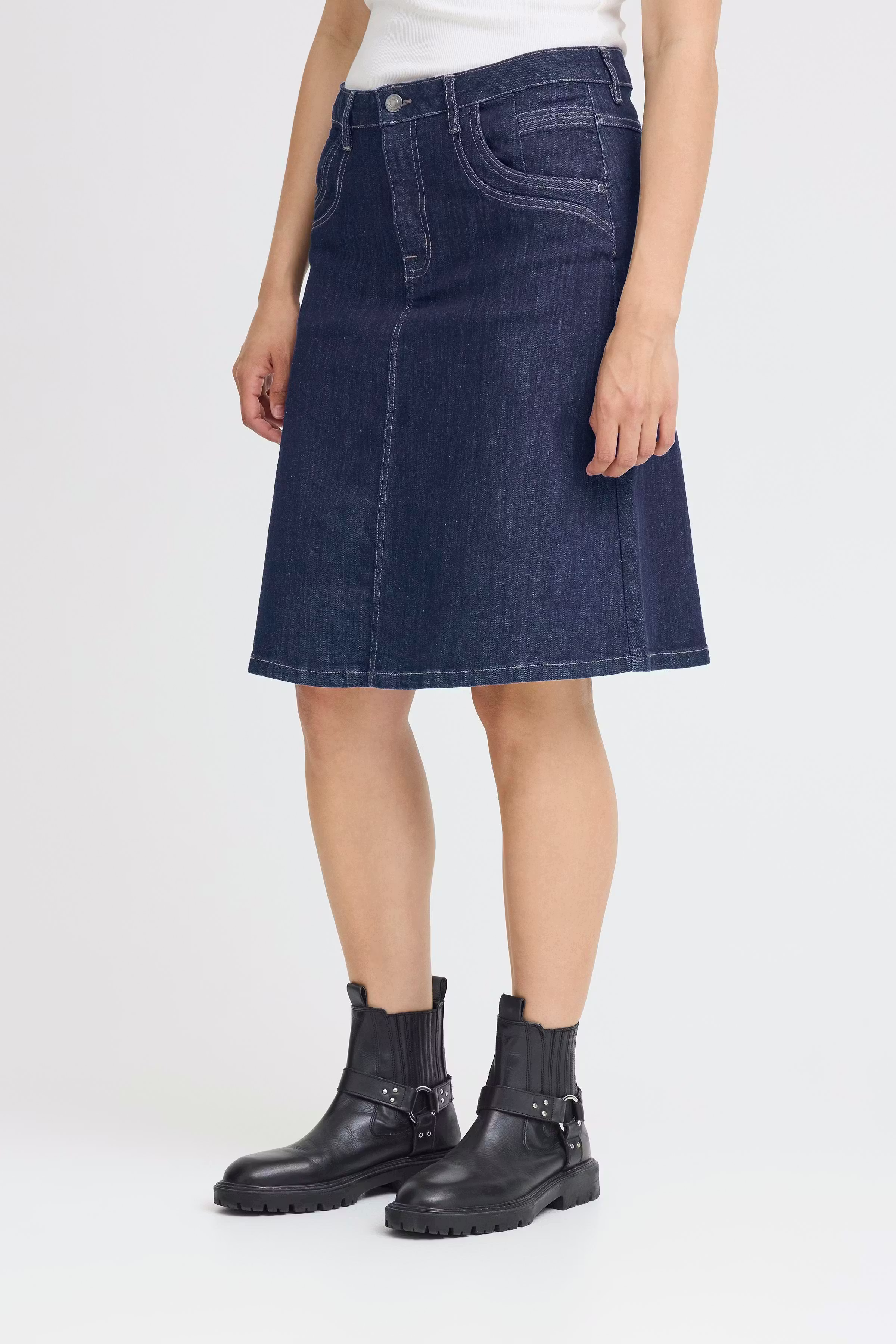 PZKATJA Skjørt LOOKBOOK FRONT 50208832-202124