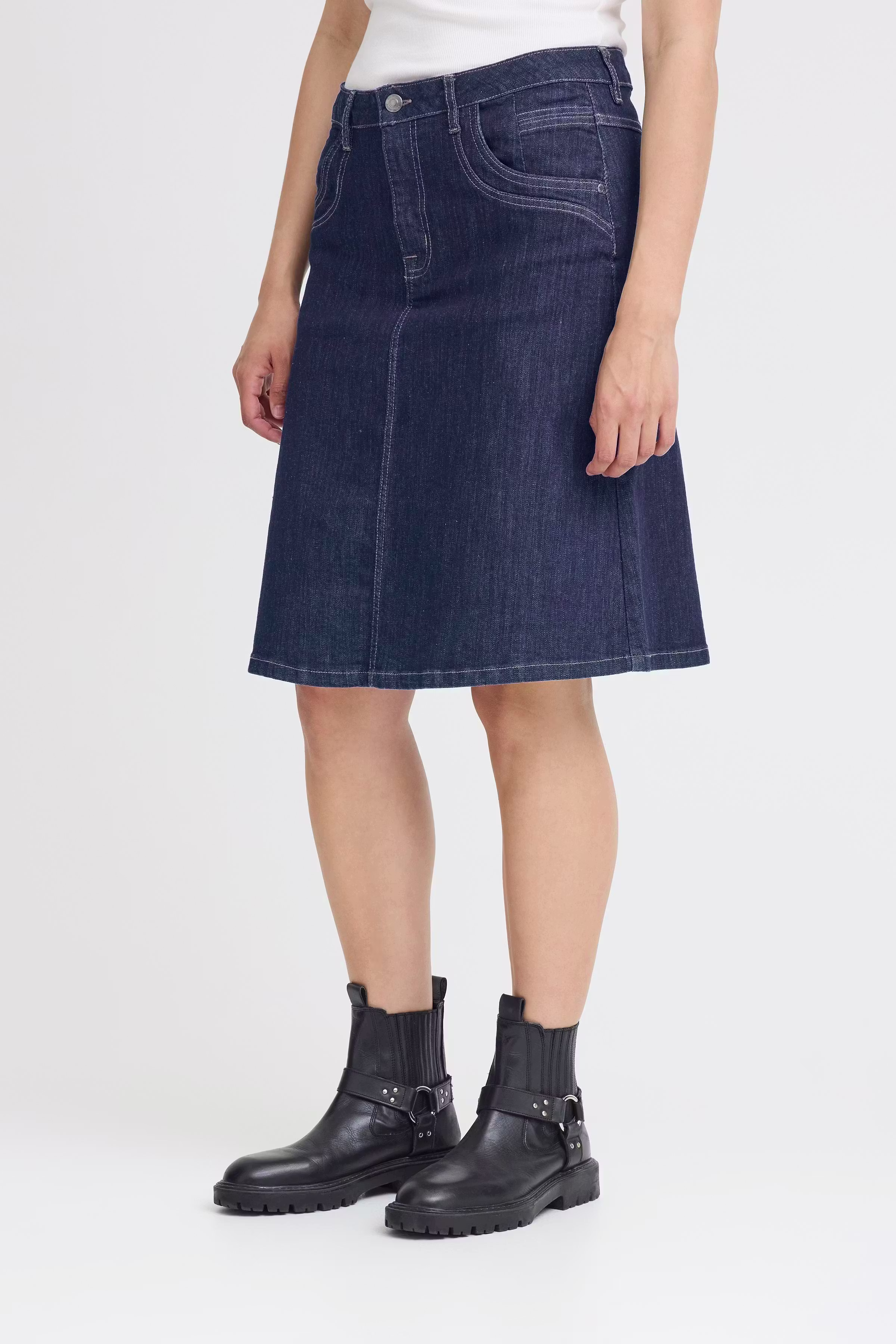 PZKATJA Skjørt LOOKBOOK FRONT 50208832-202124