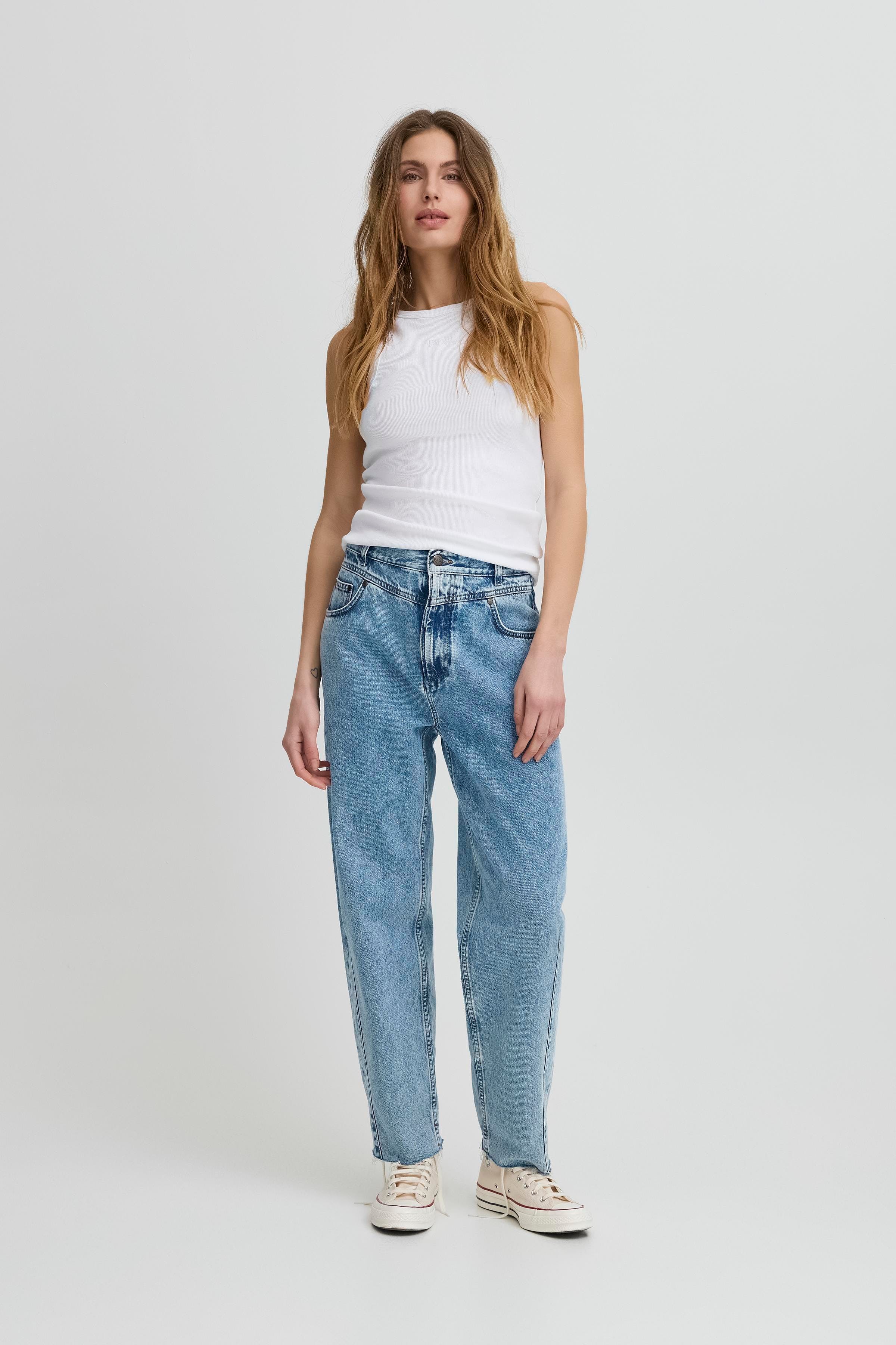 BACAMMEO Cropped Jeans LOOKBOOK FRONT 50405084-204028