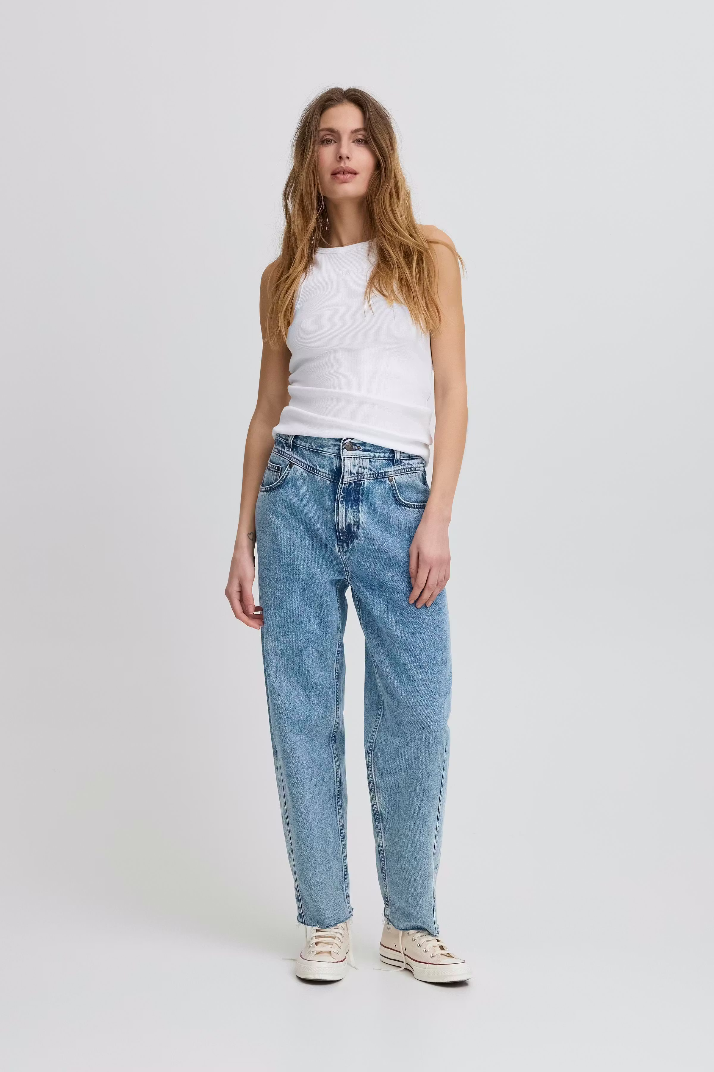 BACAMMEO Cropped Jeans LOOKBOOK FRONT 50405084-204028