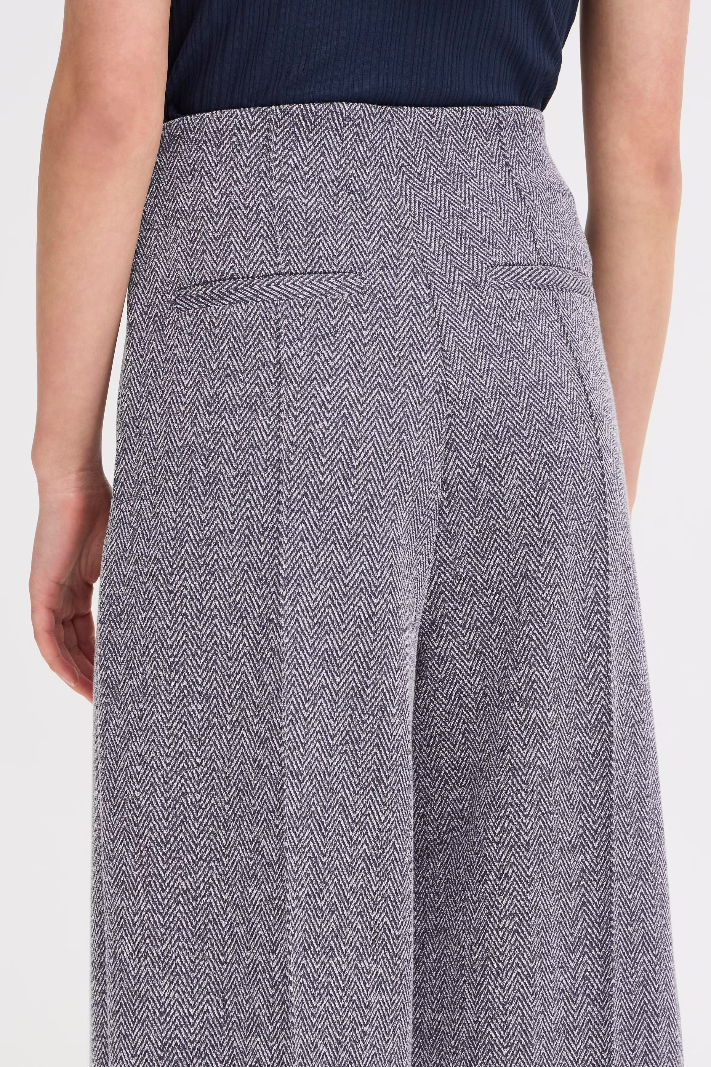 IHKATE JACQUARD Trousers LOOKBOOK DETAIL 20121602-900000478