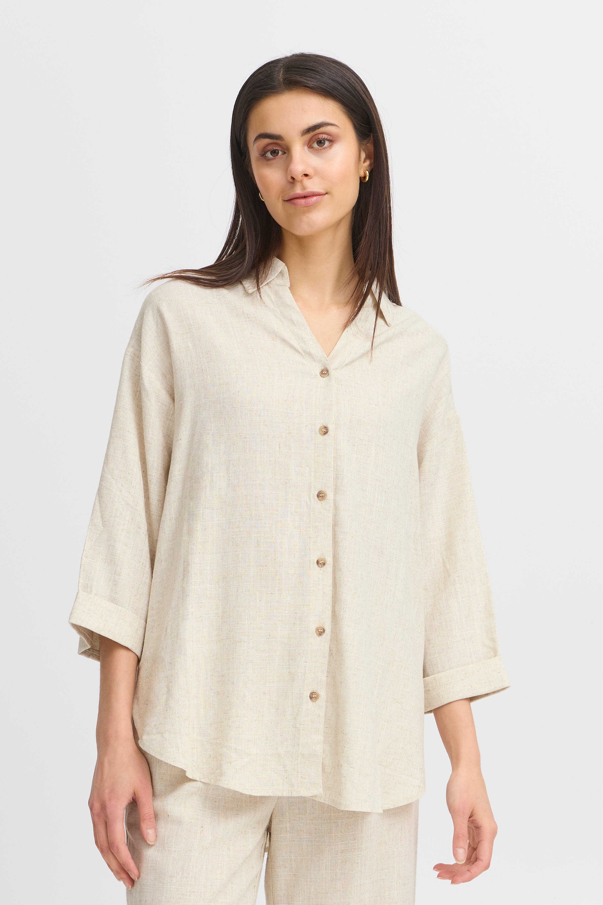 FRJUNA Skjorte LOOKBOOK FRONT 20616093-1309051