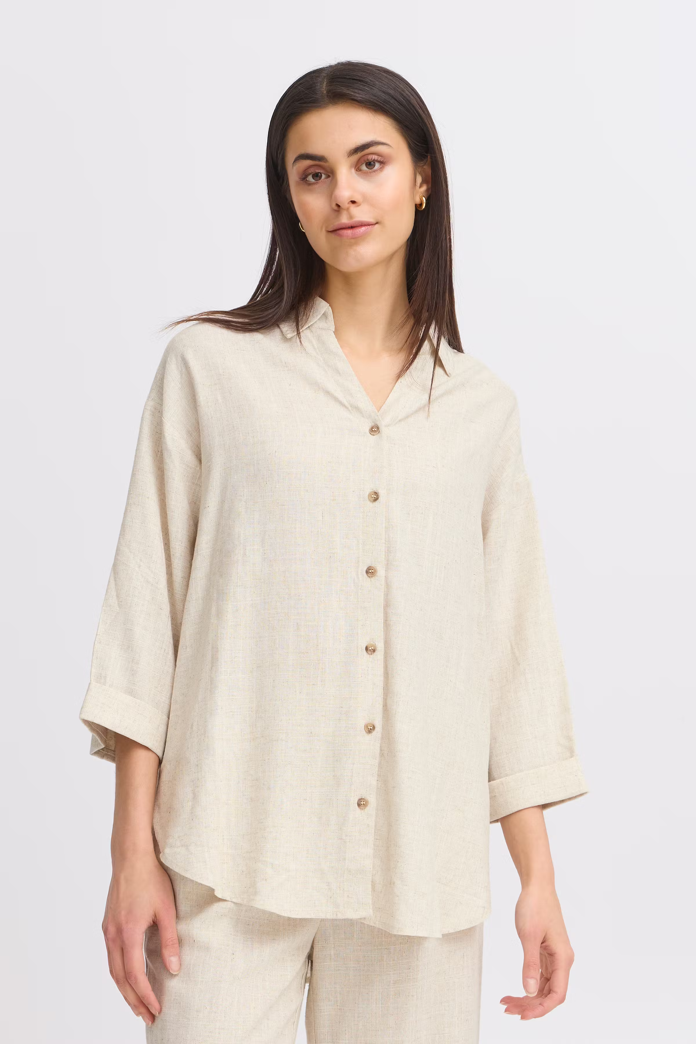 FRJUNA Skjorte LOOKBOOK FRONT 20616093-1309051