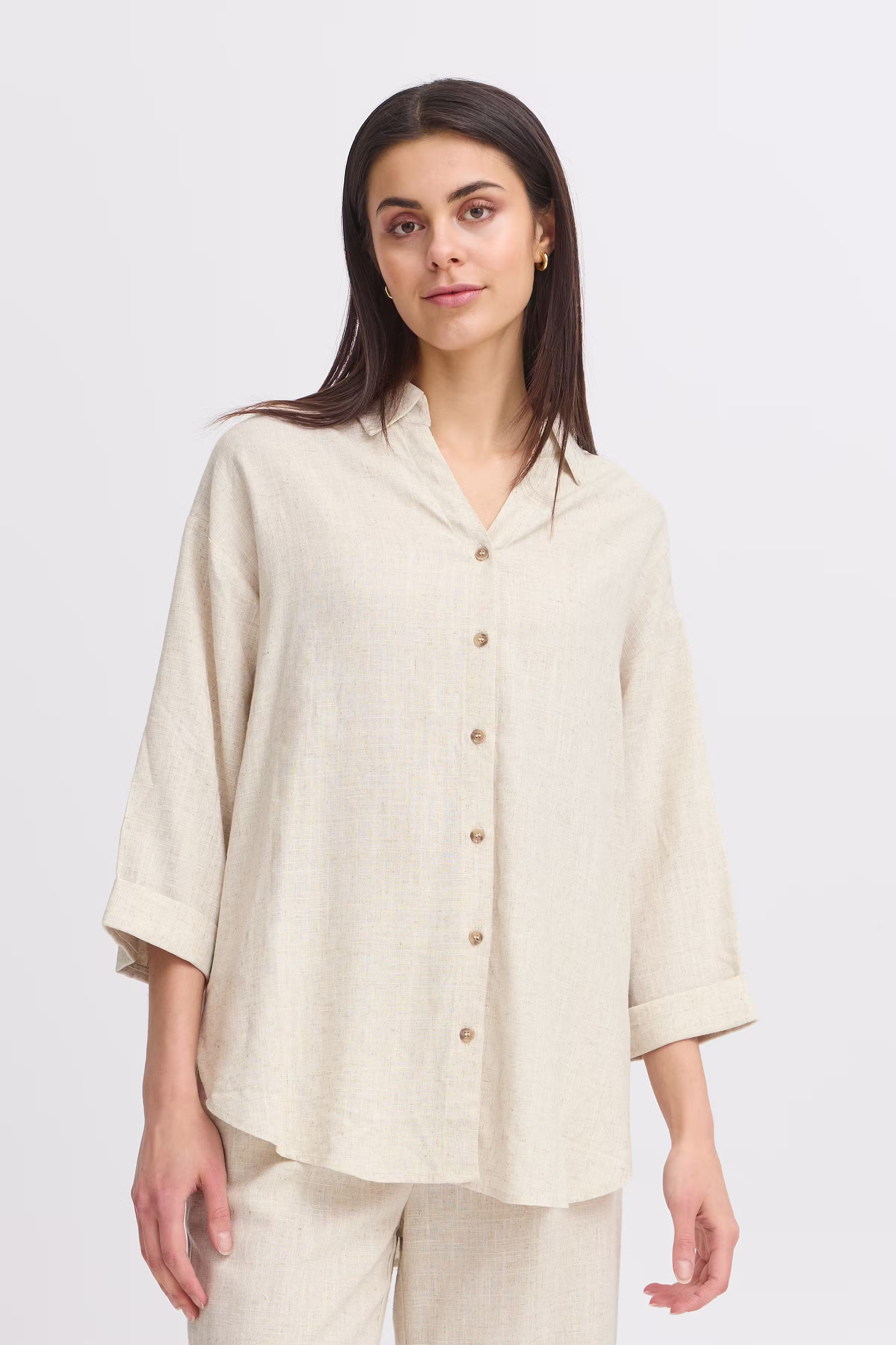 FRJUNA Skjorte LOOKBOOK FRONT 20616093-1309051