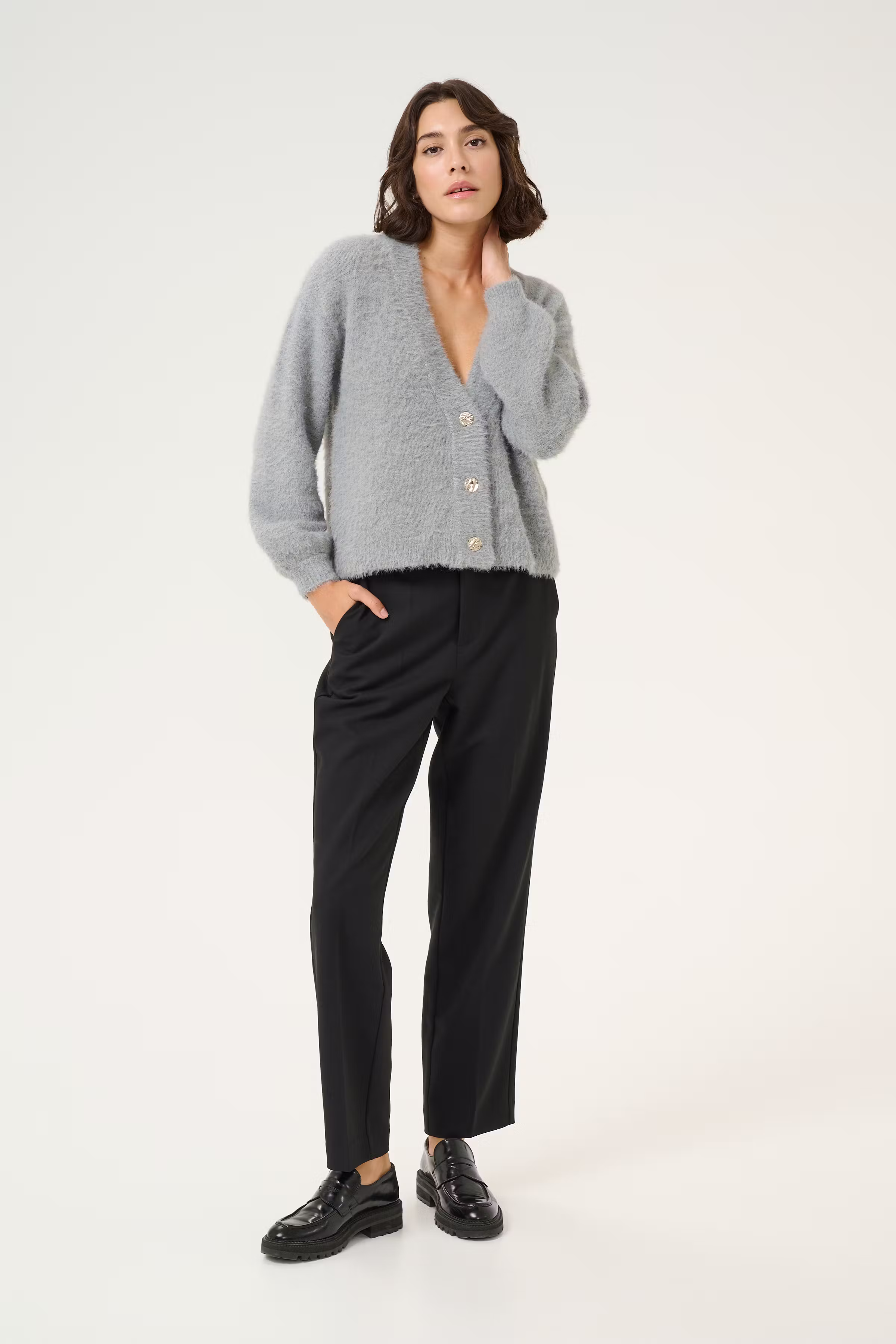 KAvilma Cardigan LOOKBOOK FRONT 10509280-100126