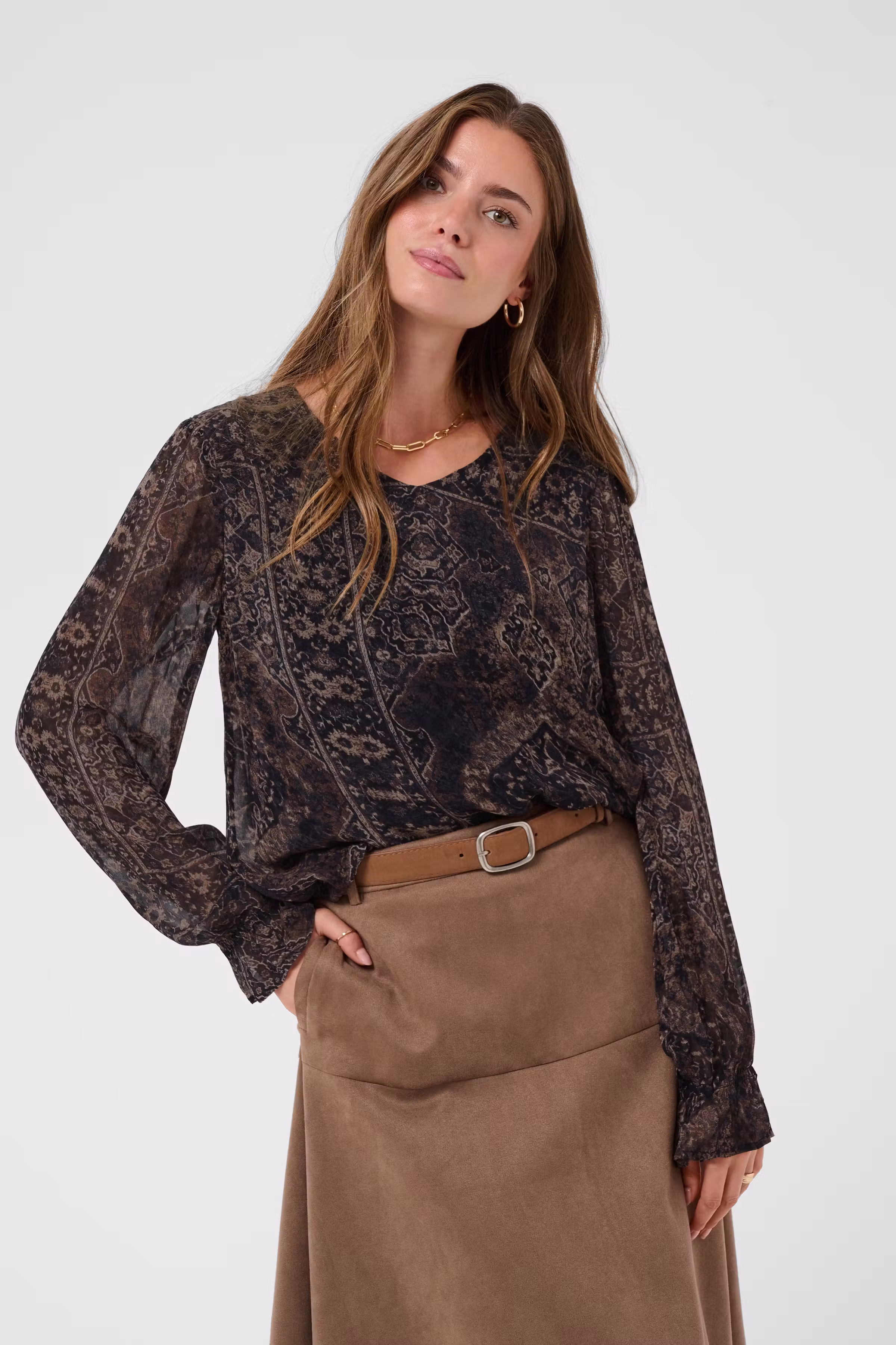 CRJessica Bluse LOOKBOOK FRONT 10615642-1000167