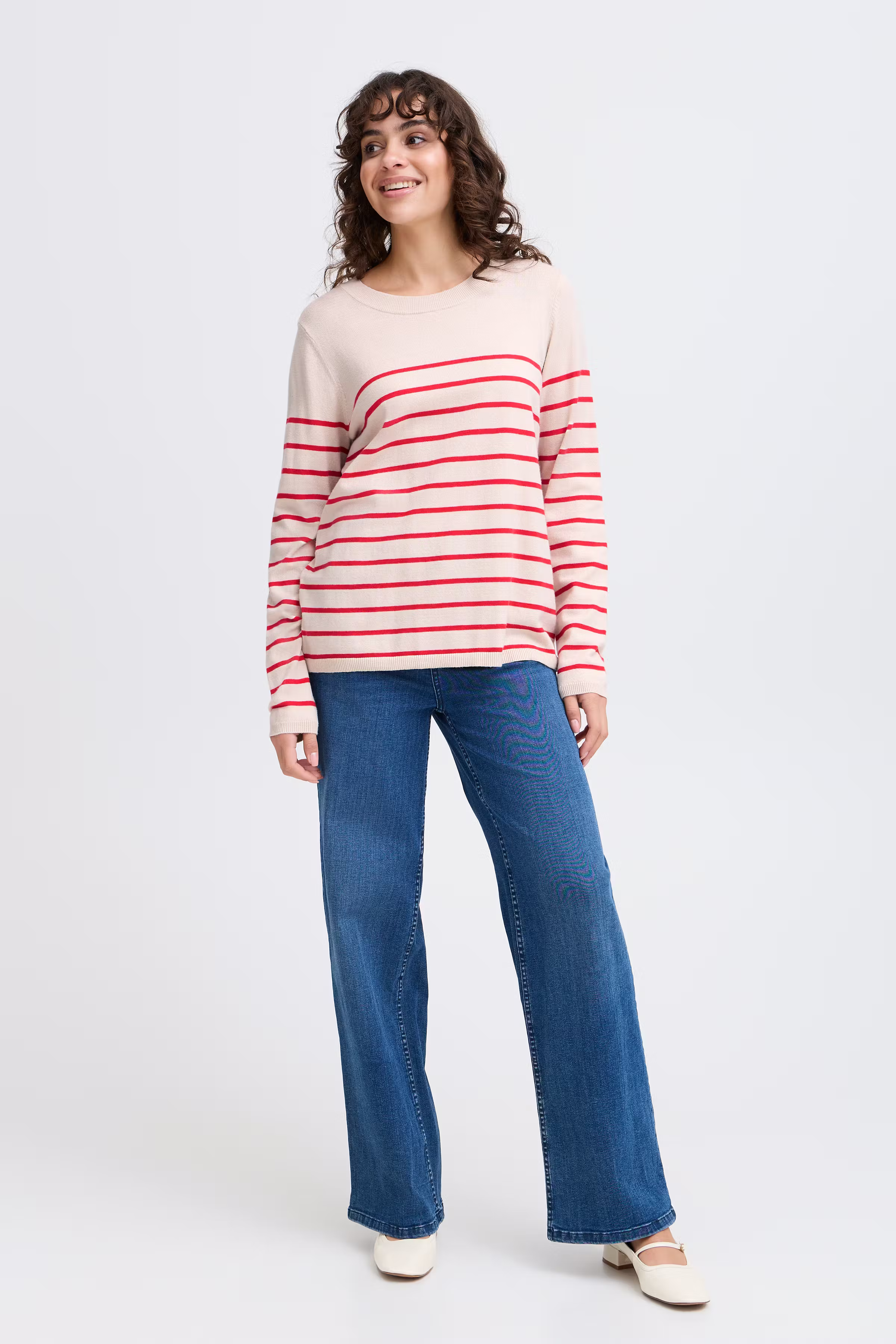FRMELANI PU 13 Strikket pullover LOOKBOOK FRONT 20615295-201203