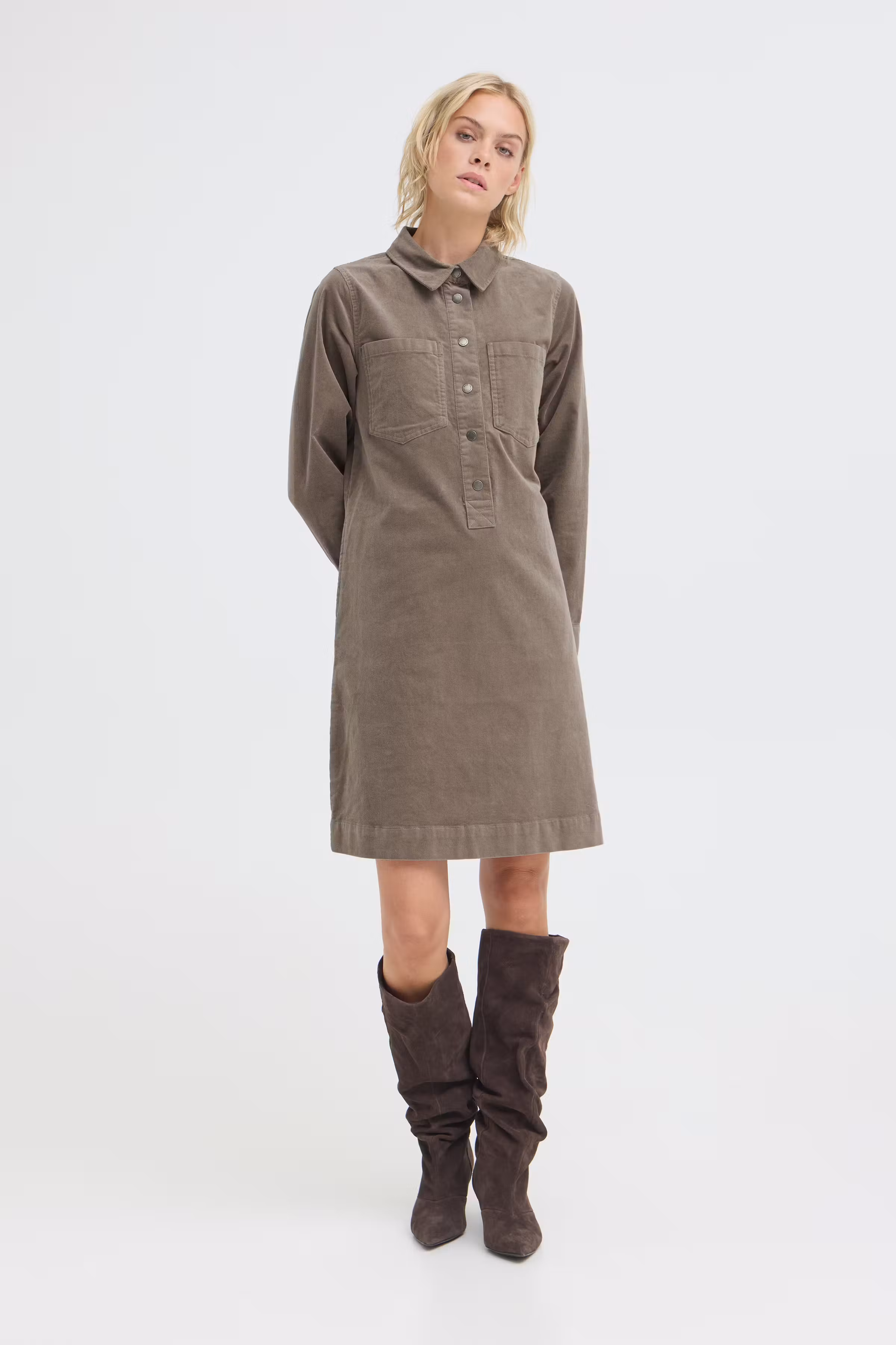 PZSALLY Kjole LOOKBOOK FRONT 50210767-181112