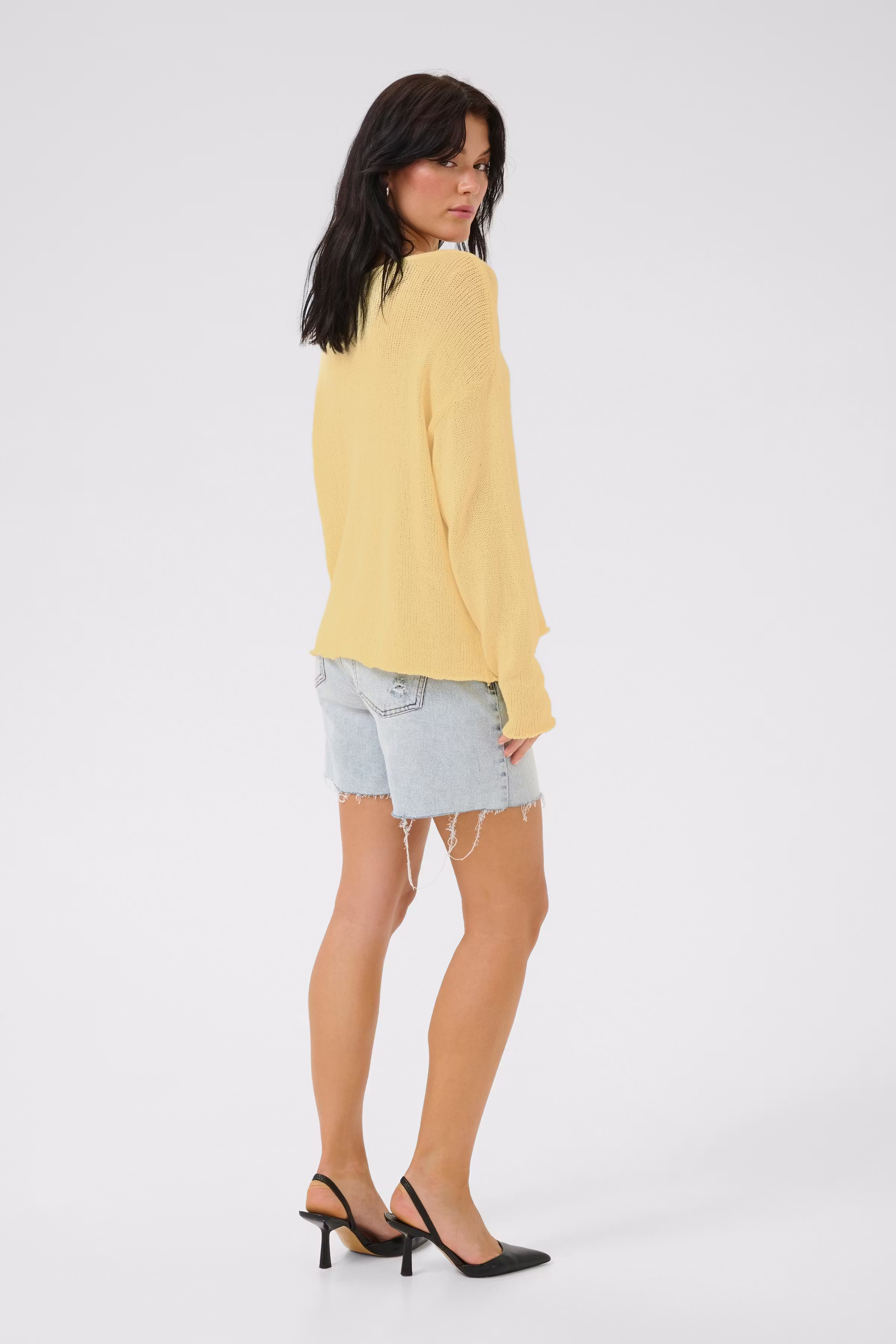 DivaMW Linnen Pullover LOOKBOOK BACK 10704716-120715