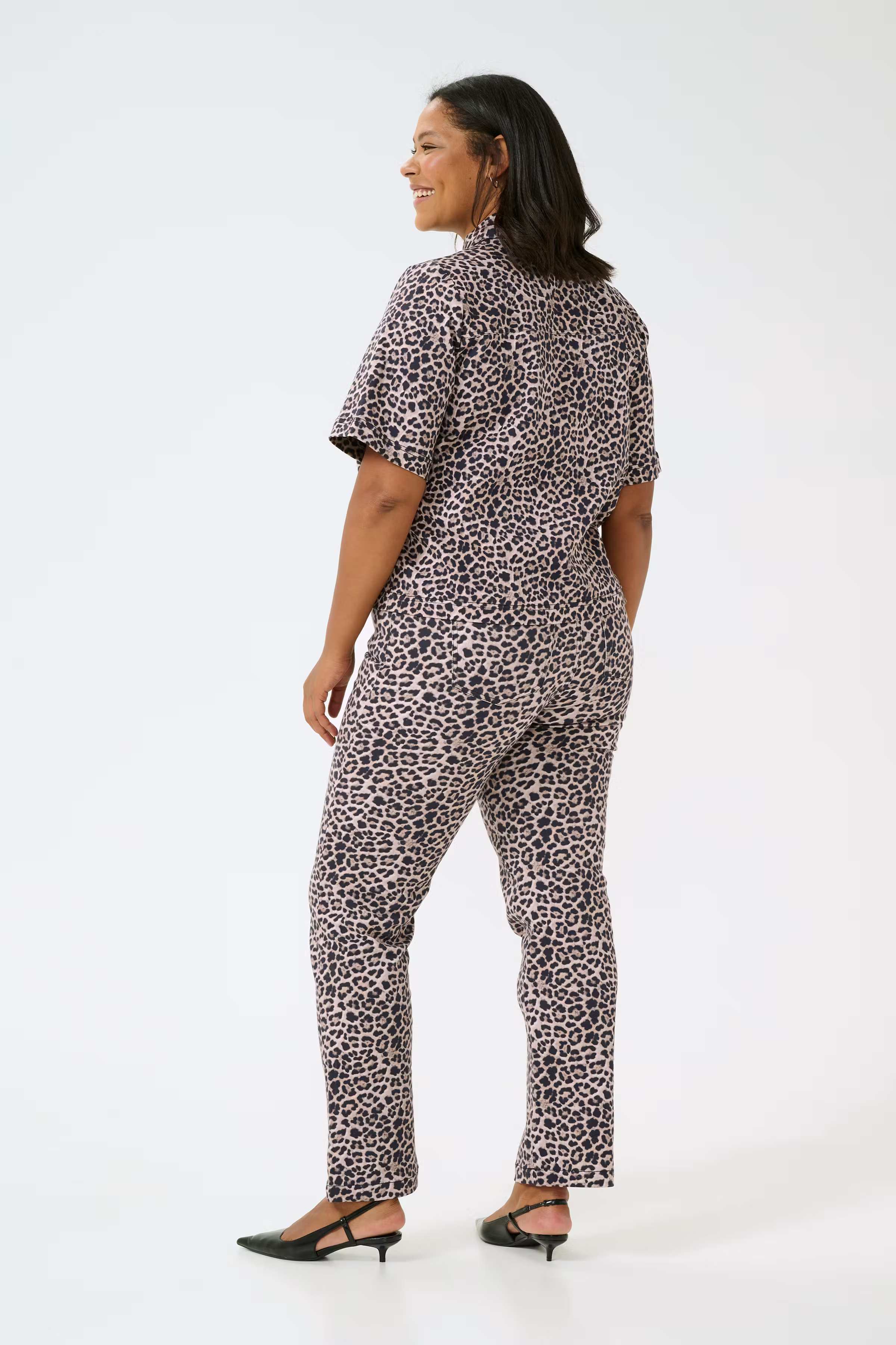 KClinima Chemise Léopard LOOKBOOK BACK 10583224-107537