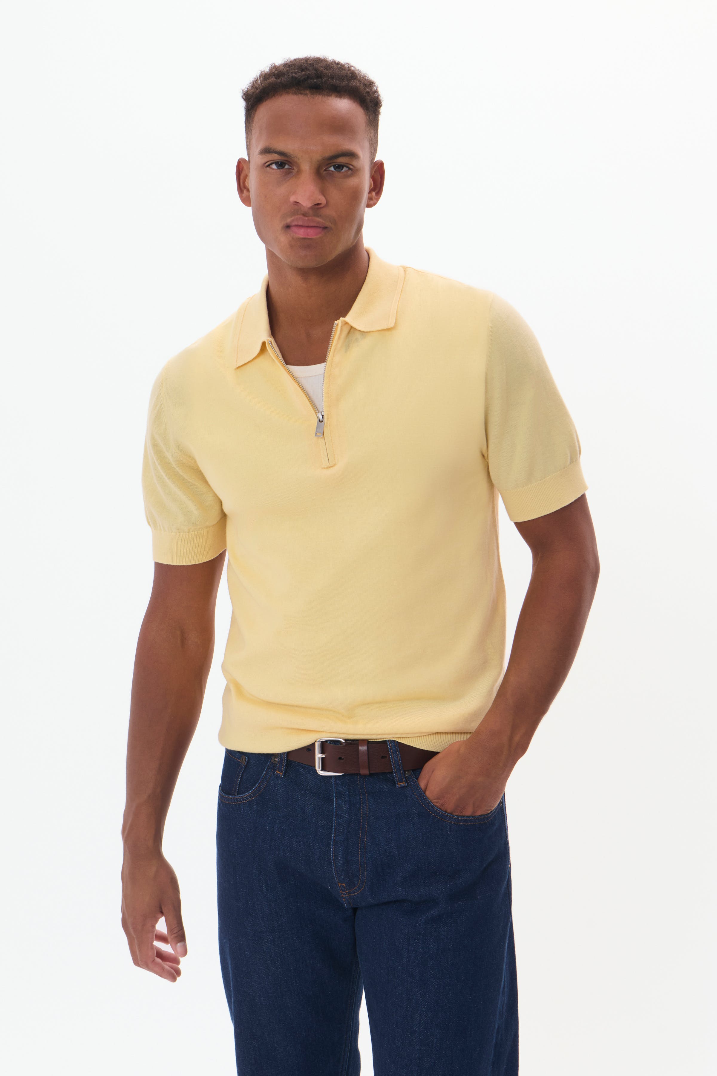 MAPolo Stickad tröja LOOKBOOK FRONT 30205874-120826