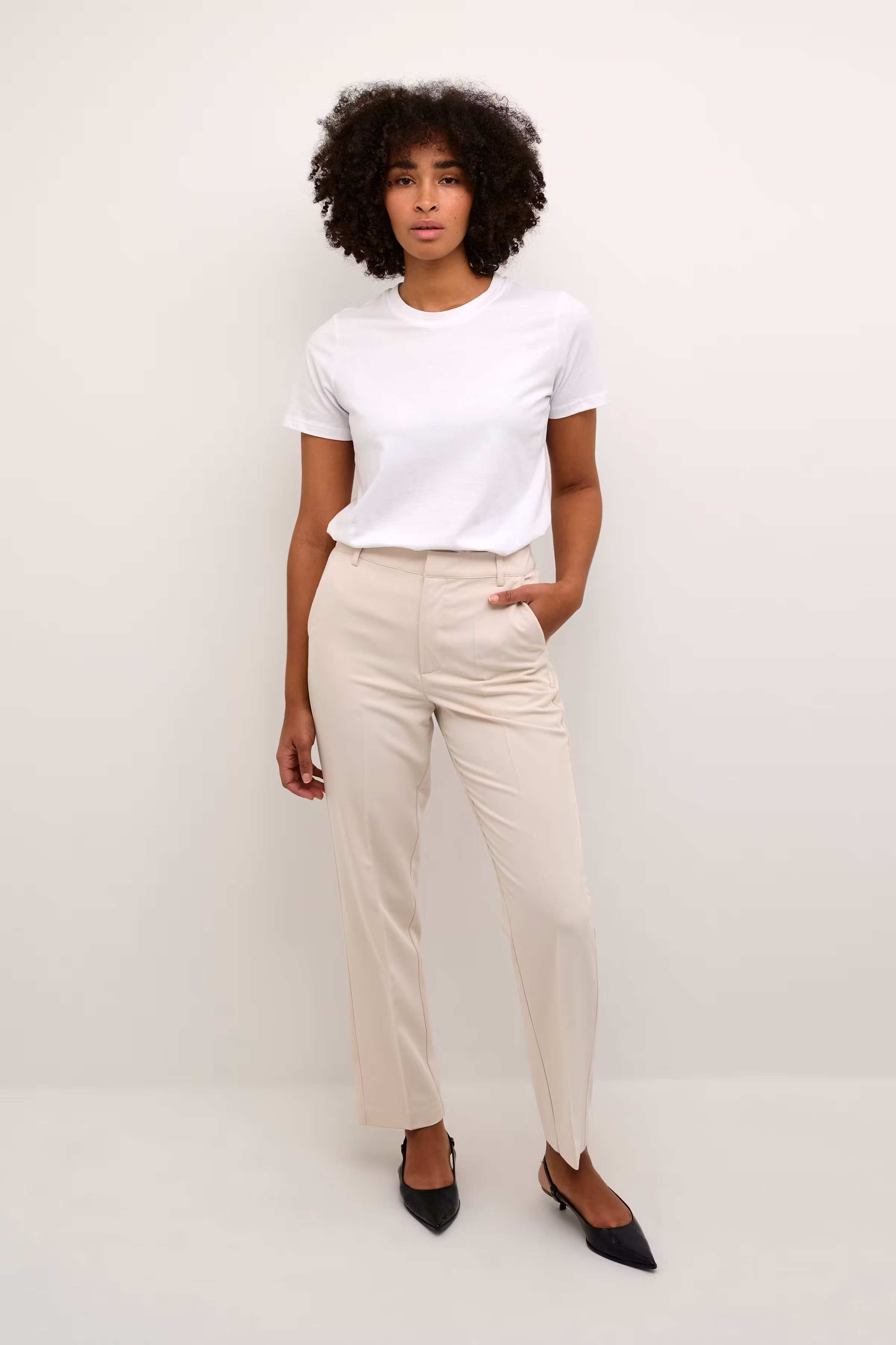 KAsakura Zipper Bukser LOOKBOOK FRONT 10507770-110105