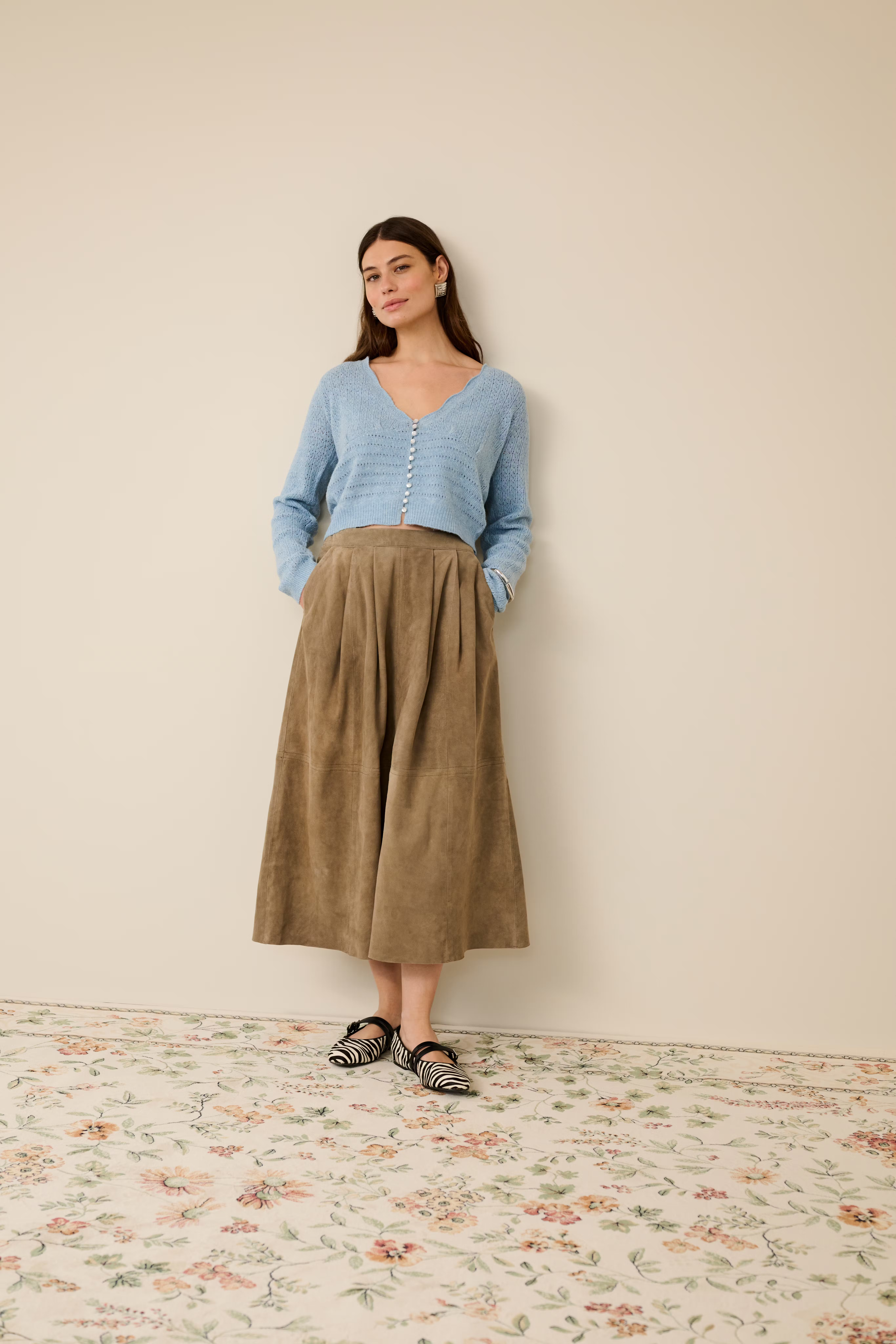 CUannemie Suede skirt LOCATION NONE 50112730-171009