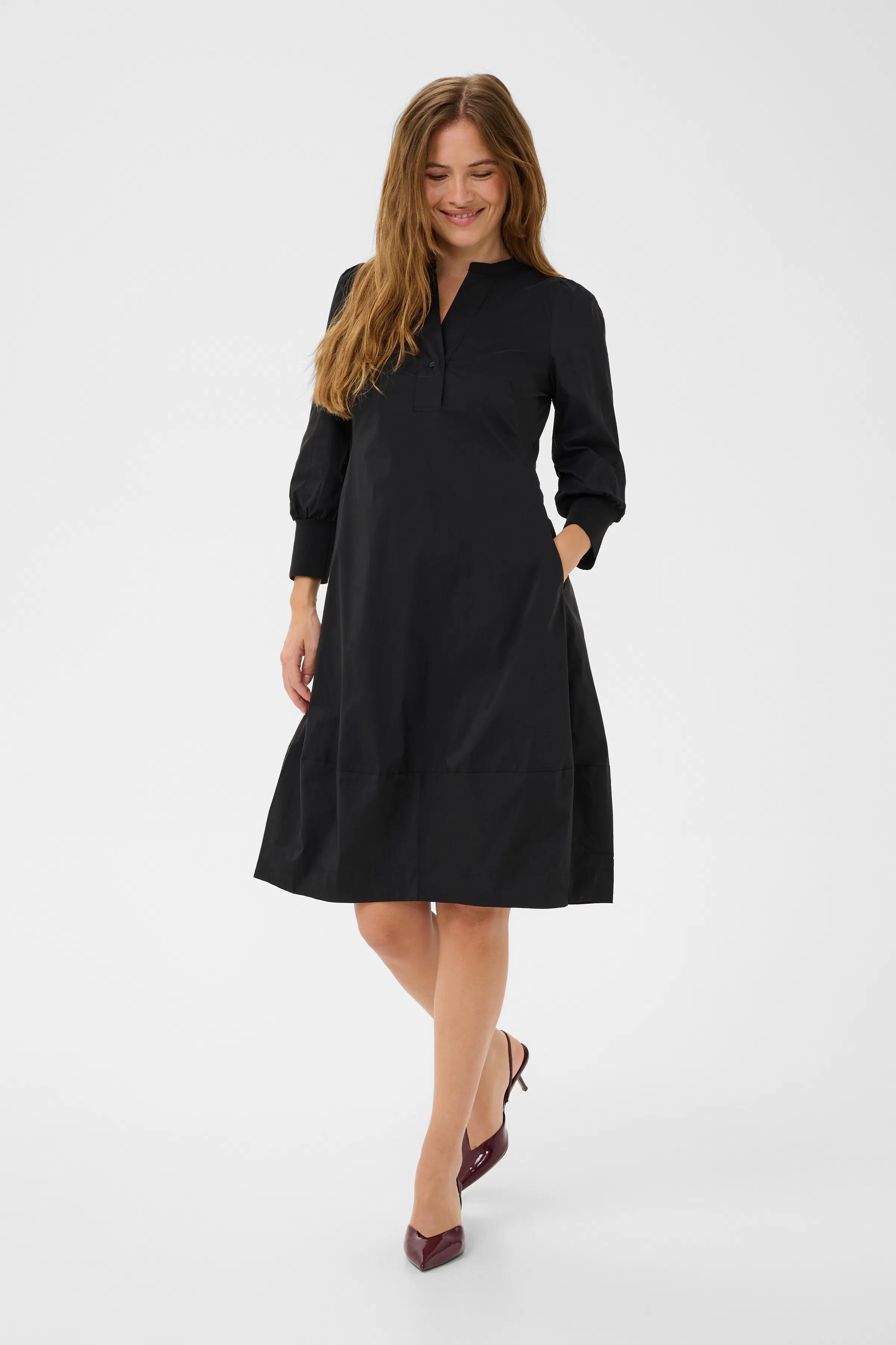 CUantoinett Jurk met 3/4 mouwen LOOKBOOK FRONT 50110059-500012