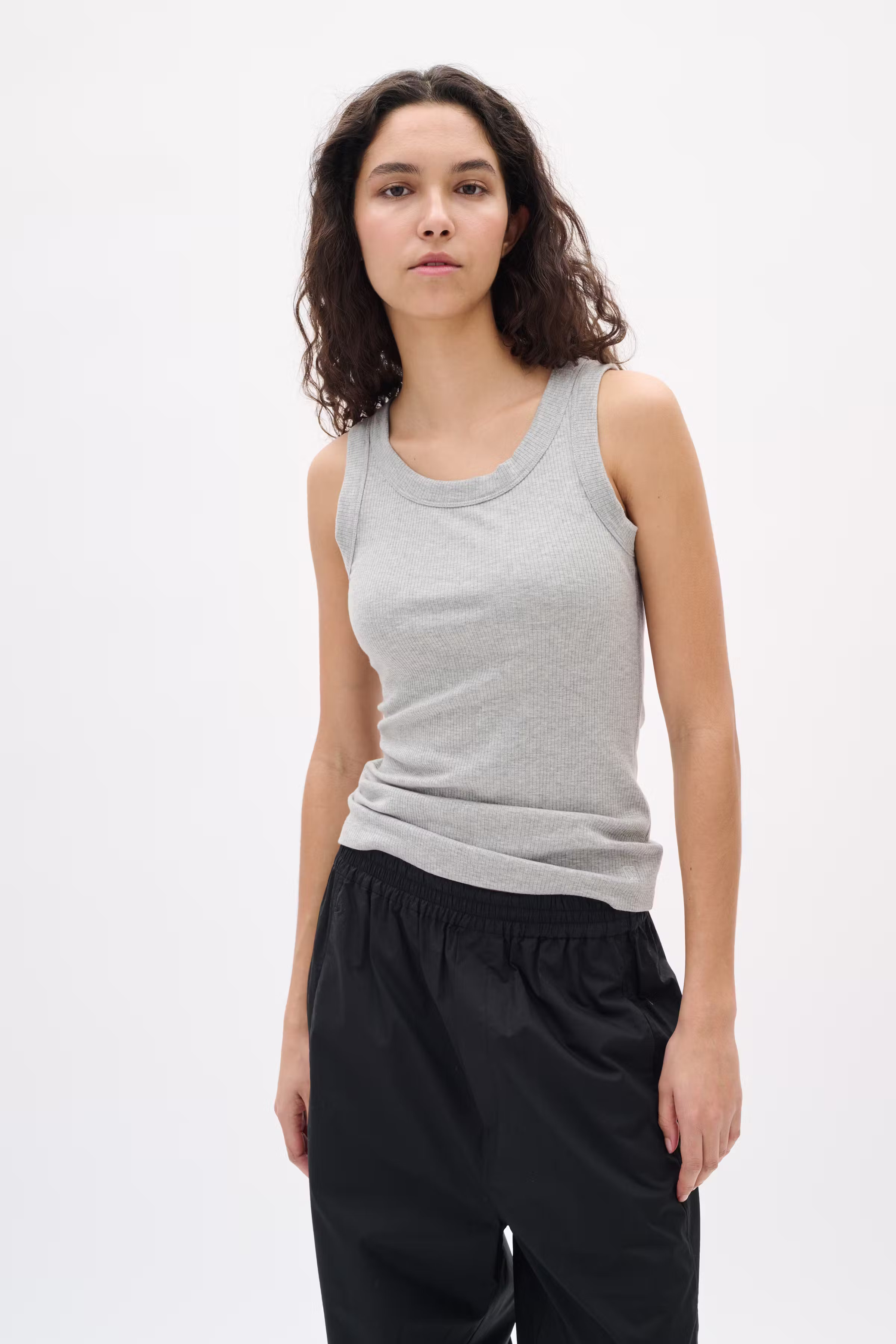 KennaIW Poplin Broek LOOKBOOK FRONT 30110533-194008