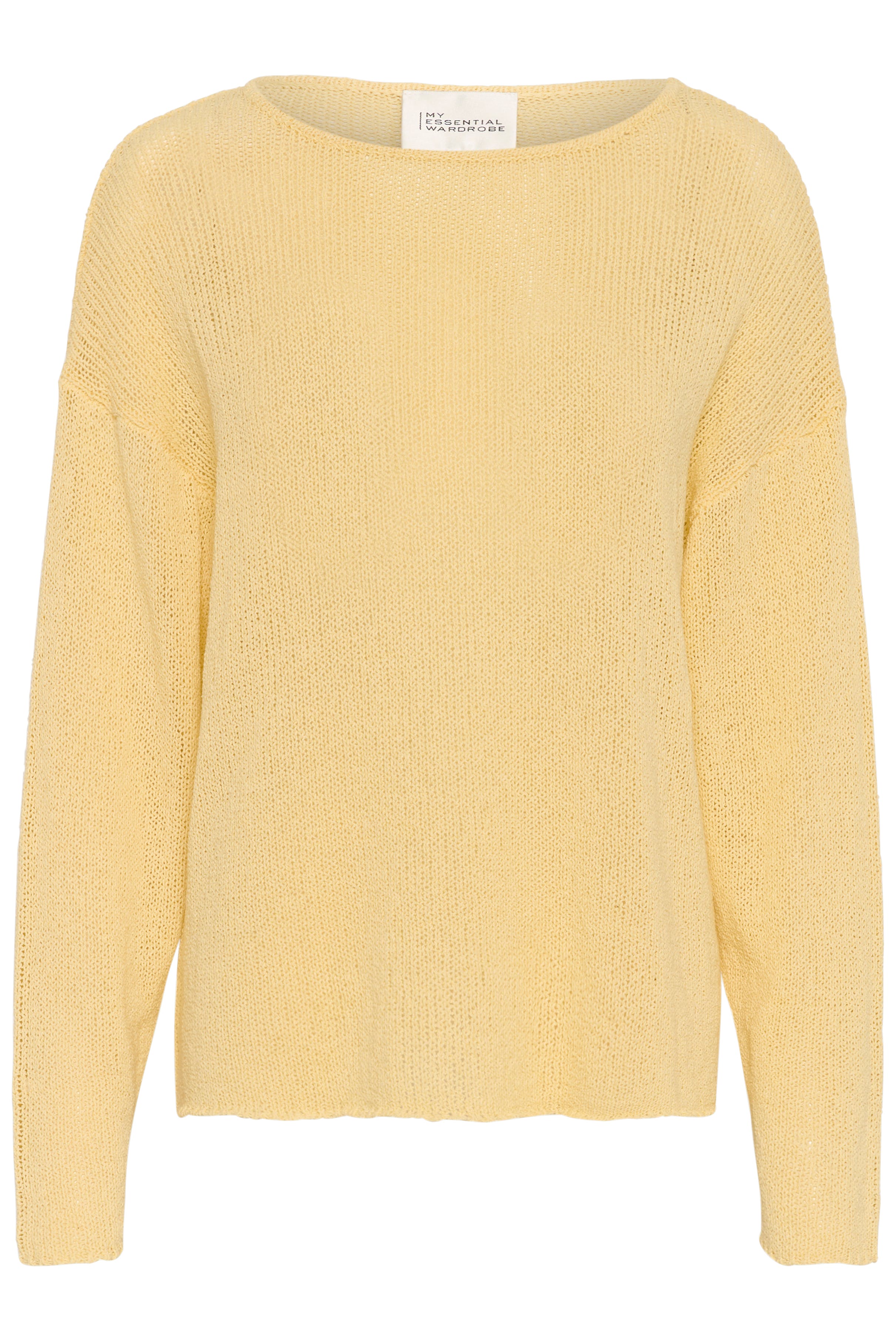 DivaMW Strikket hørbluse PACK FRONT 10704716-100031