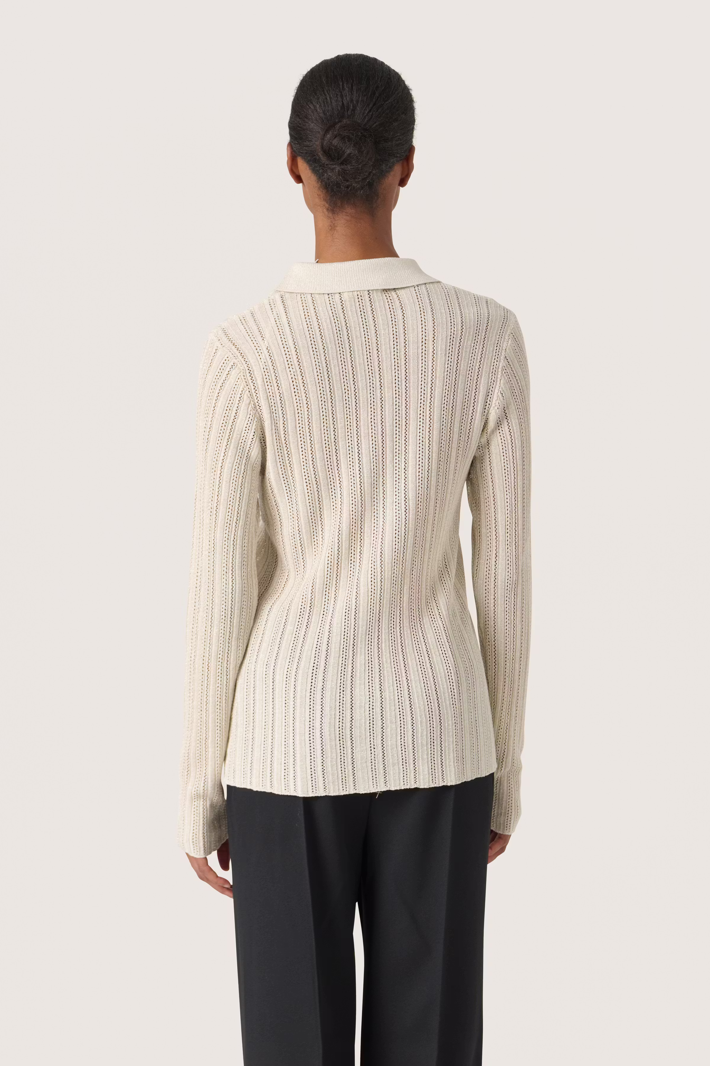 SLLaisa Glitter Cardigan LOOKBOOK BACK 30407755-145002