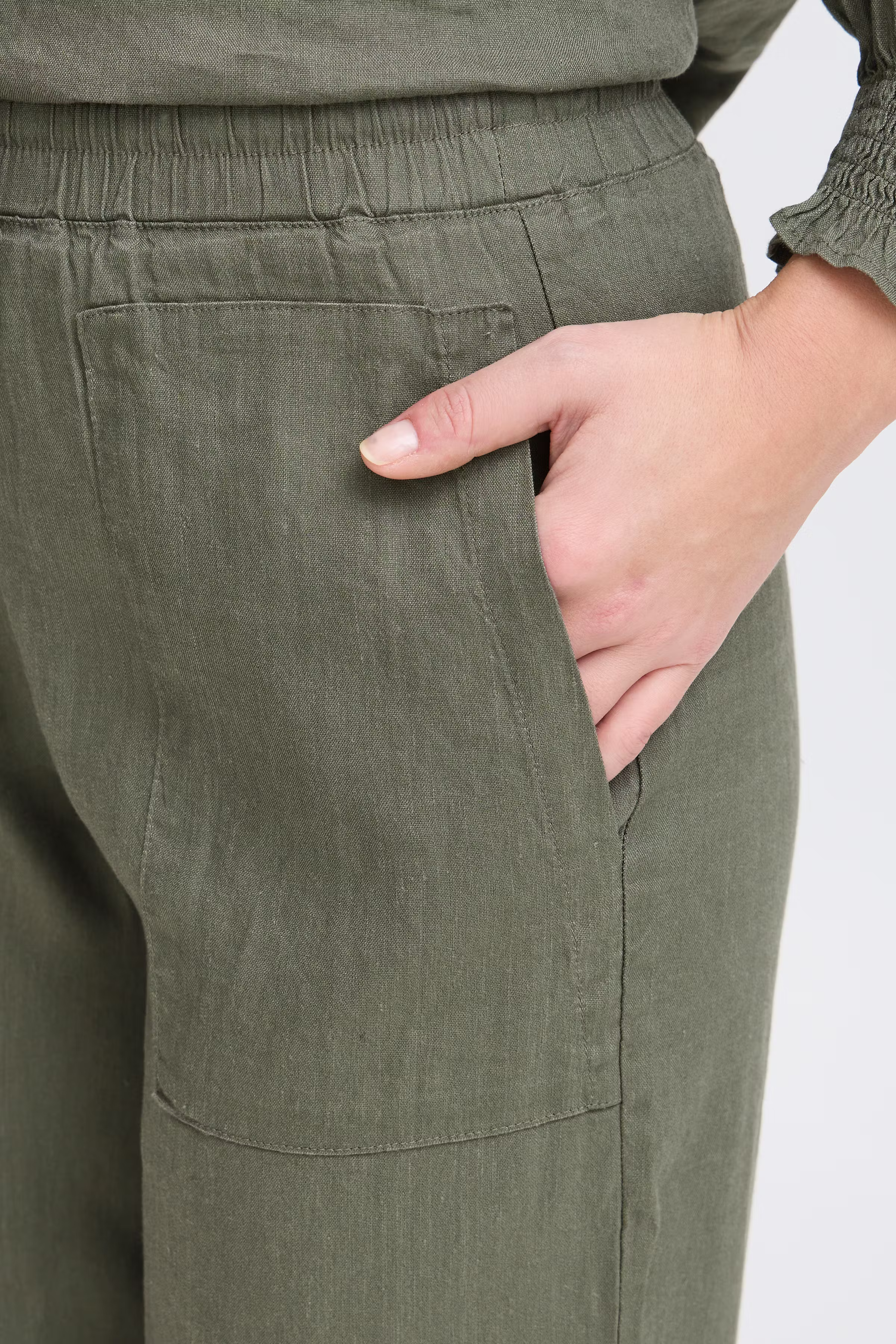 PZLUCA Full Length, Wide Leg Trousers LOOKBOOK DETAIL 50208892-180312