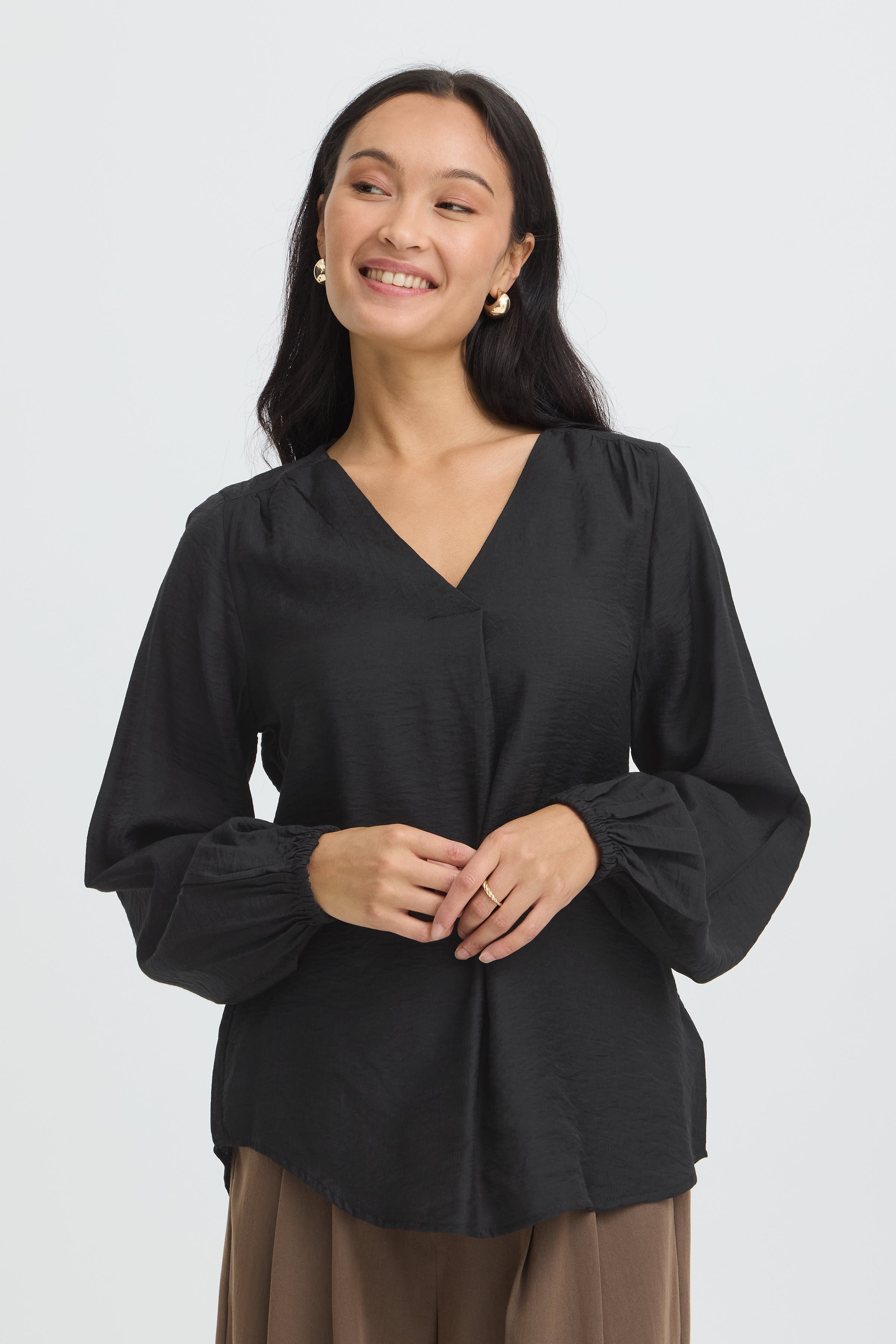 FRARIANA Bluse LOOKBOOK FRONT 20614542-194008
