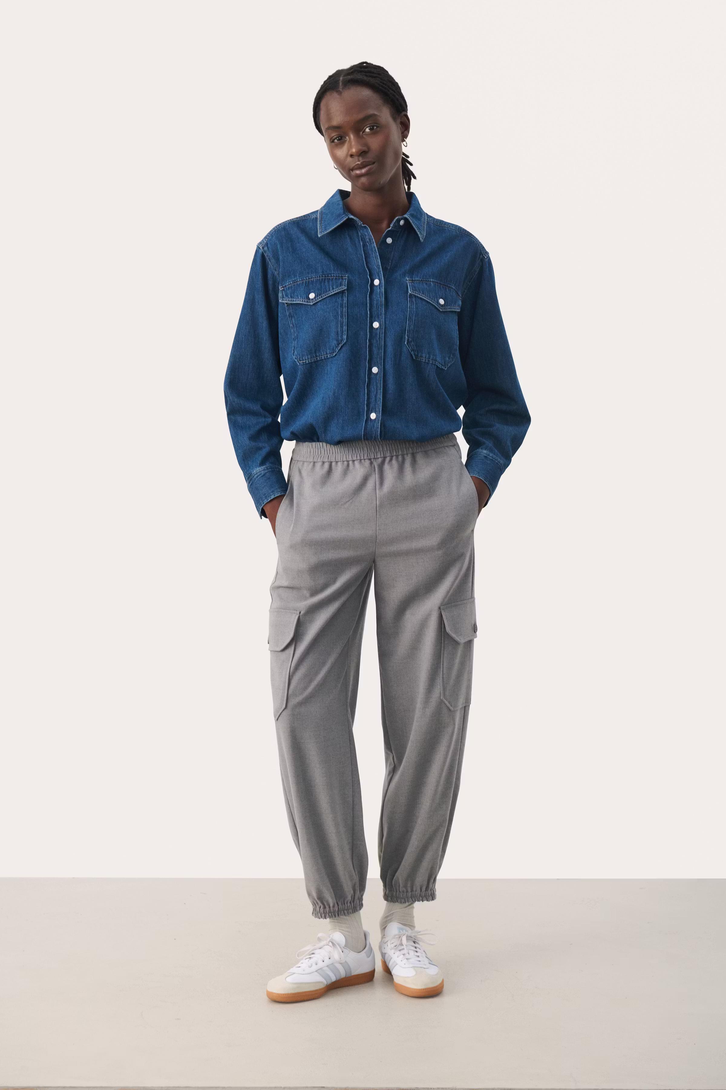 JeninePW Bukser LOOKBOOK FRONT 30309232-1802011