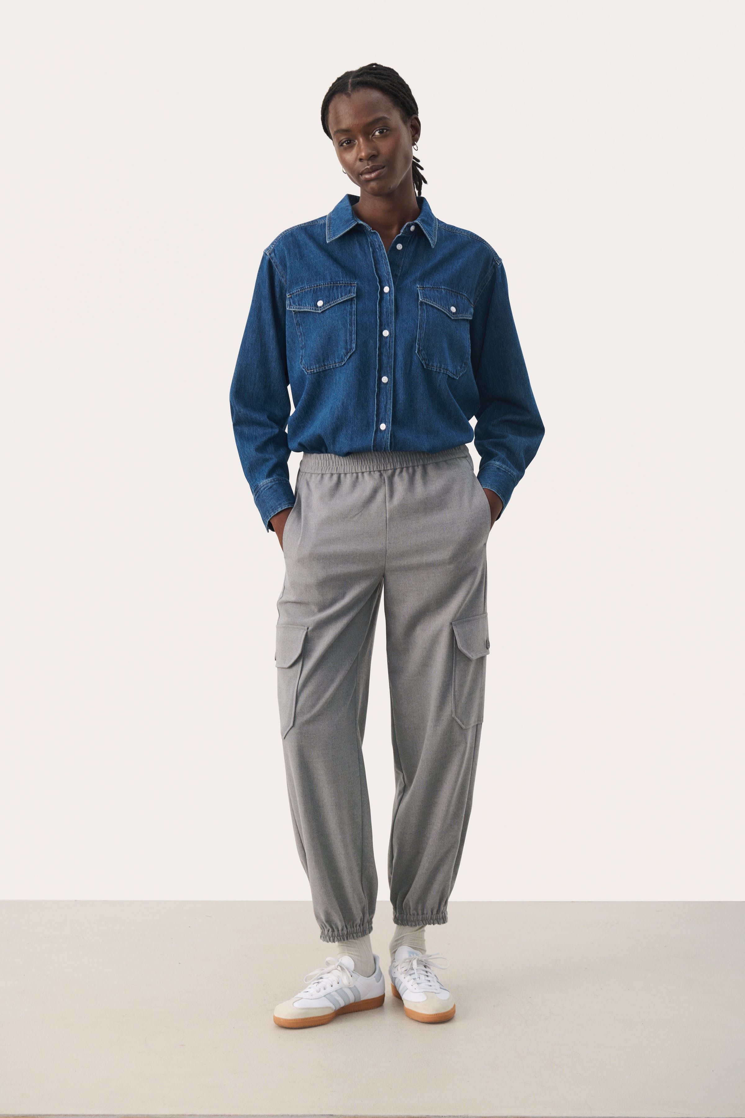 JeninePW Bukser LOOKBOOK FRONT 30309232-1802011