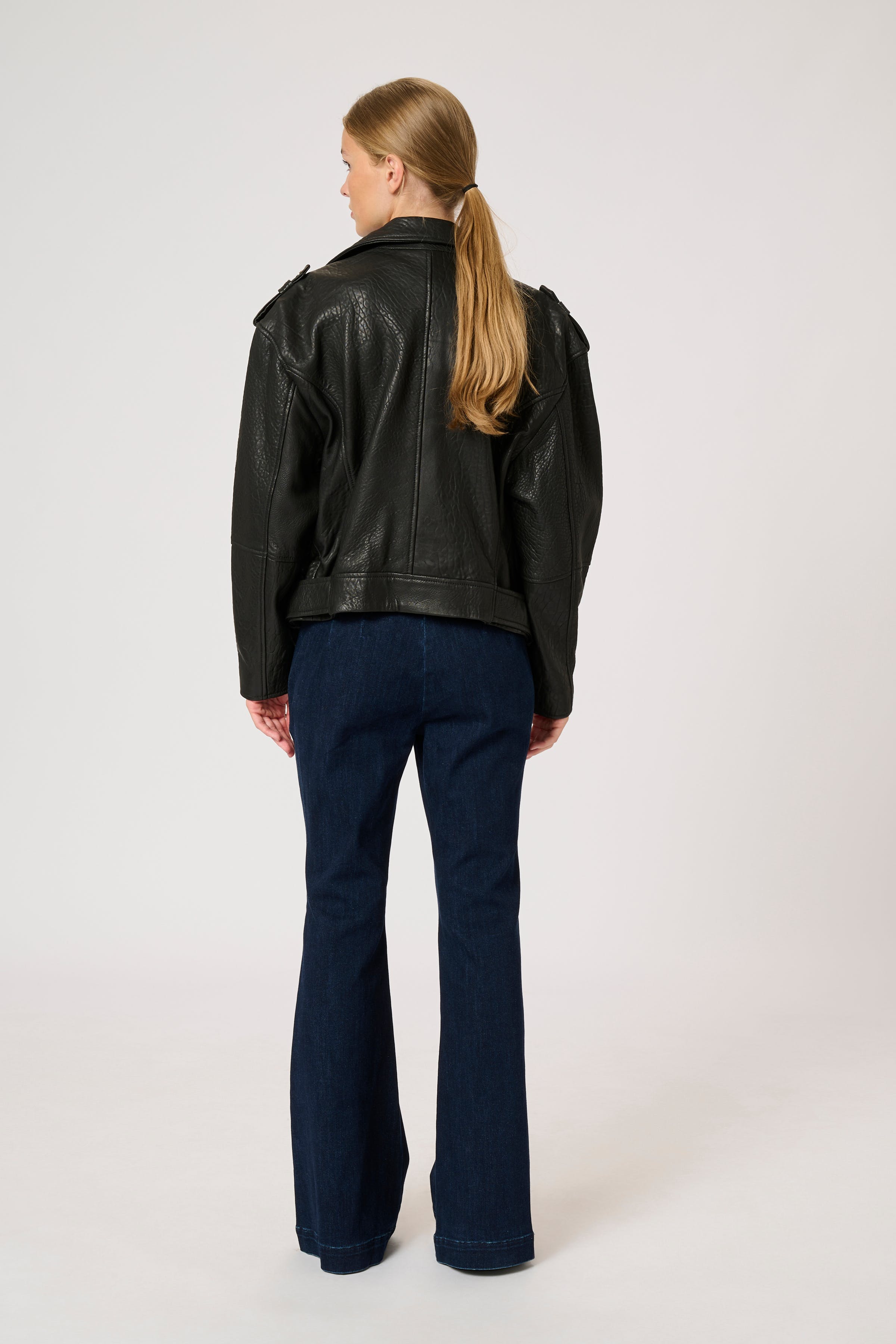 MWGilo Lederjacke LOOKBOOK BACK 10704354-100031