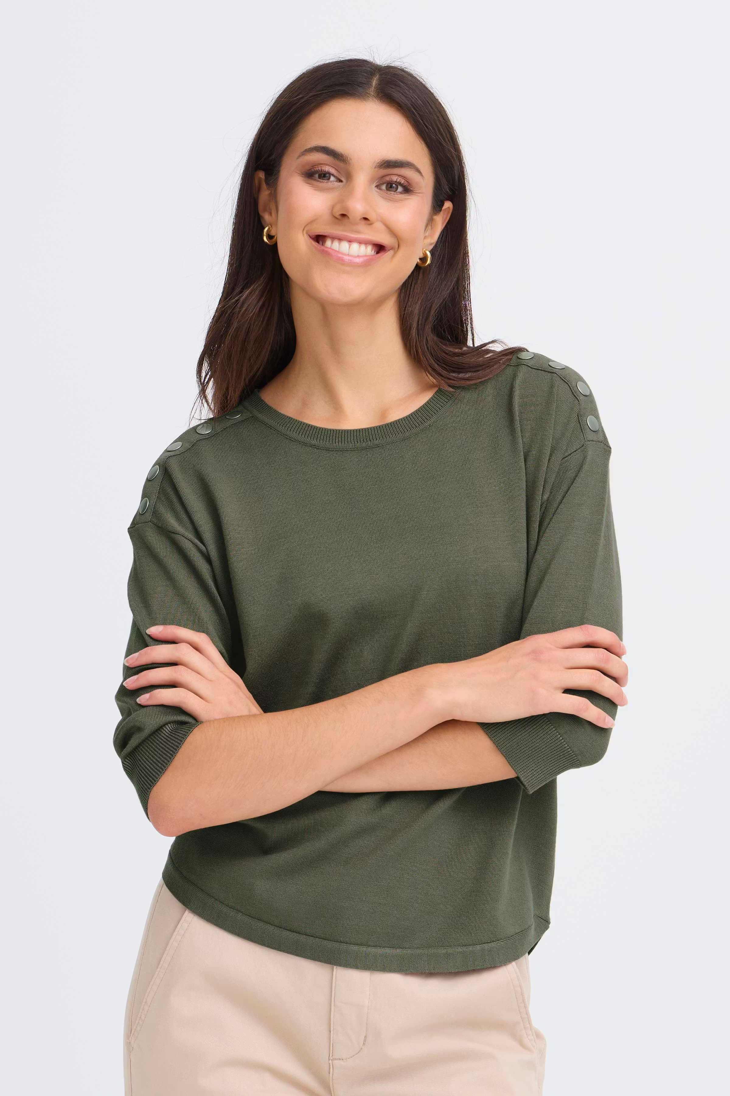 FRZUBASIC Pullover LOOKBOOK FRONT 20607204-180516