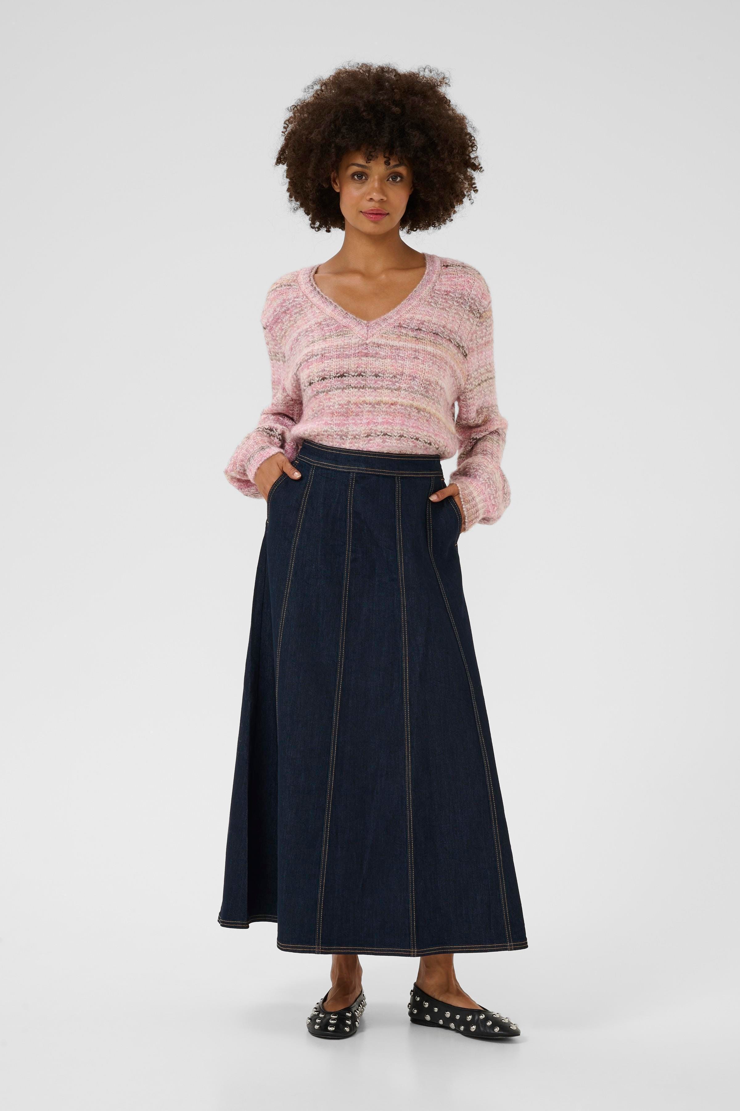 CUbobbie Spijkerrok LOOKBOOK FRONT 50112272-500119