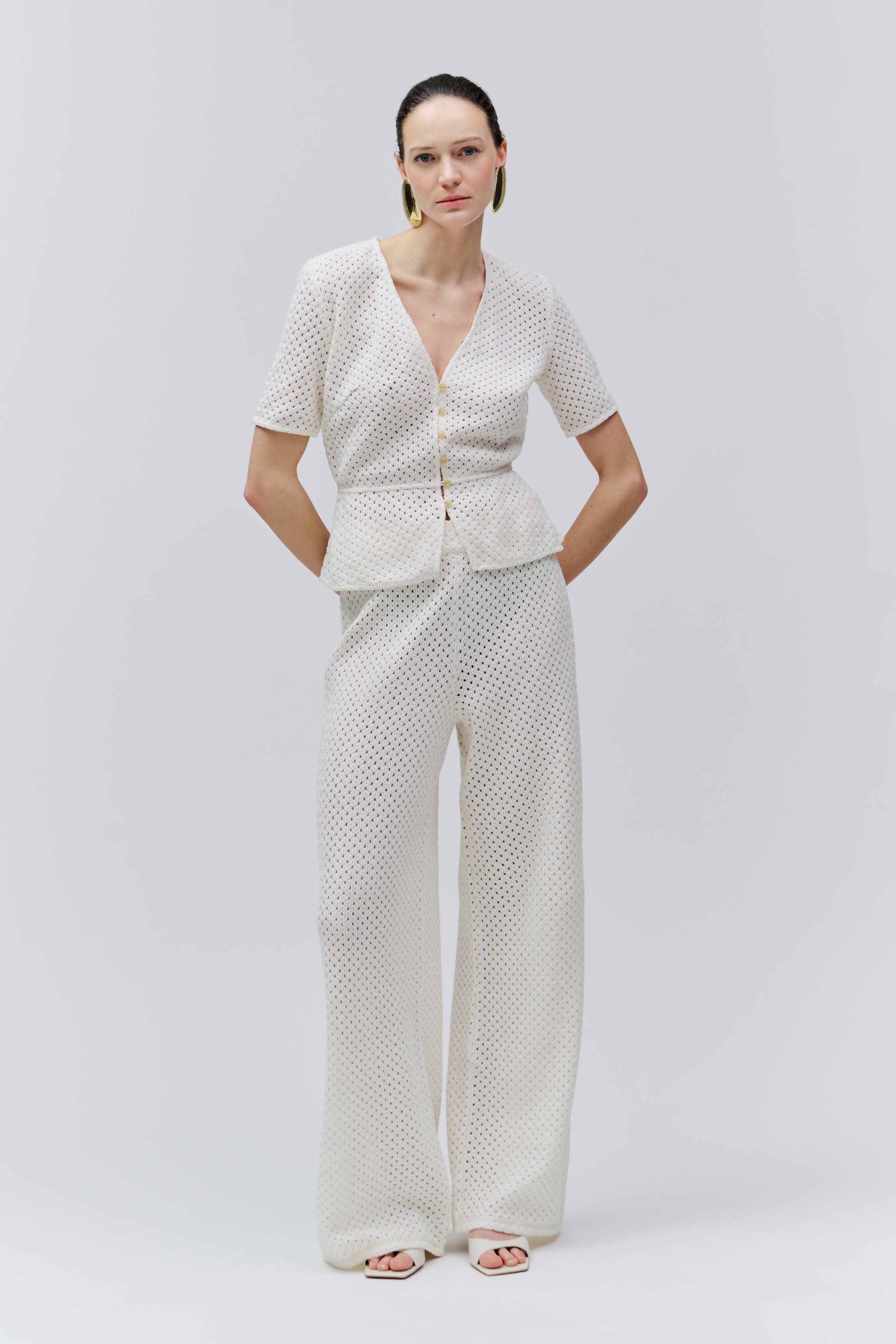 TEOFILA T-shirt LOOKBOOK FRONT 30600588-WH010