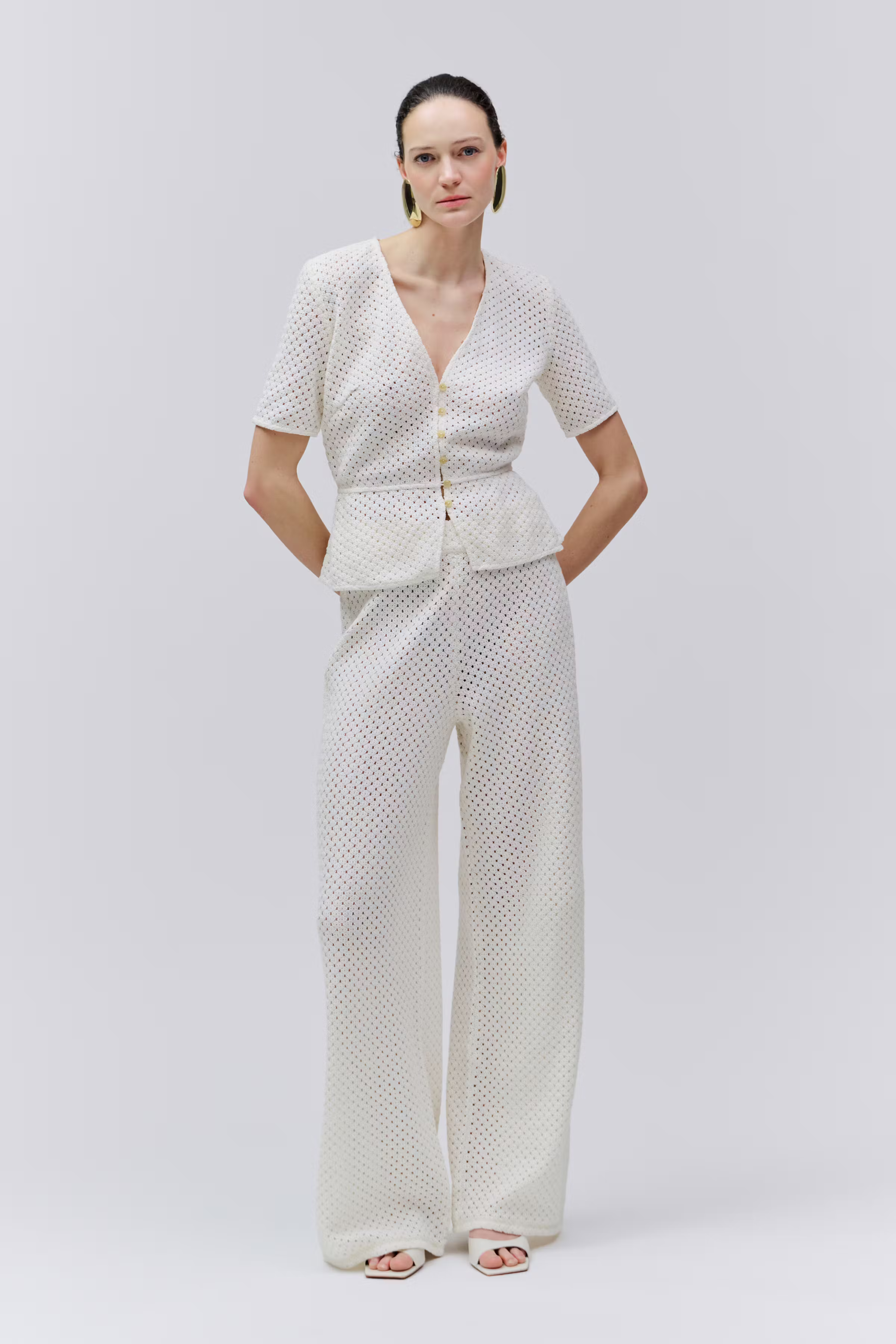 TEOFILA T-shirt LOOKBOOK FRONT 30600588-WH010