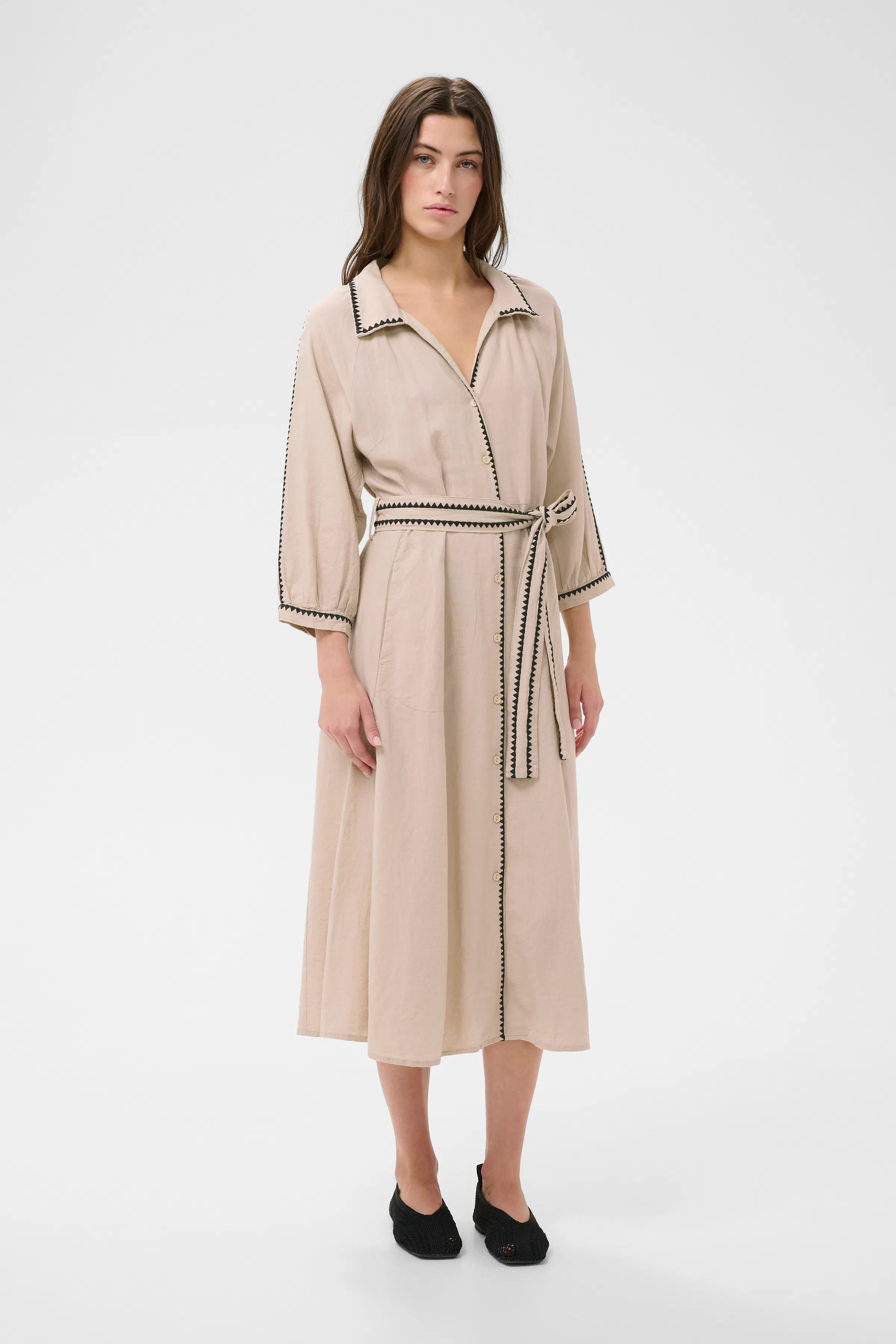 AlajaPW Dress in blue indigo colour