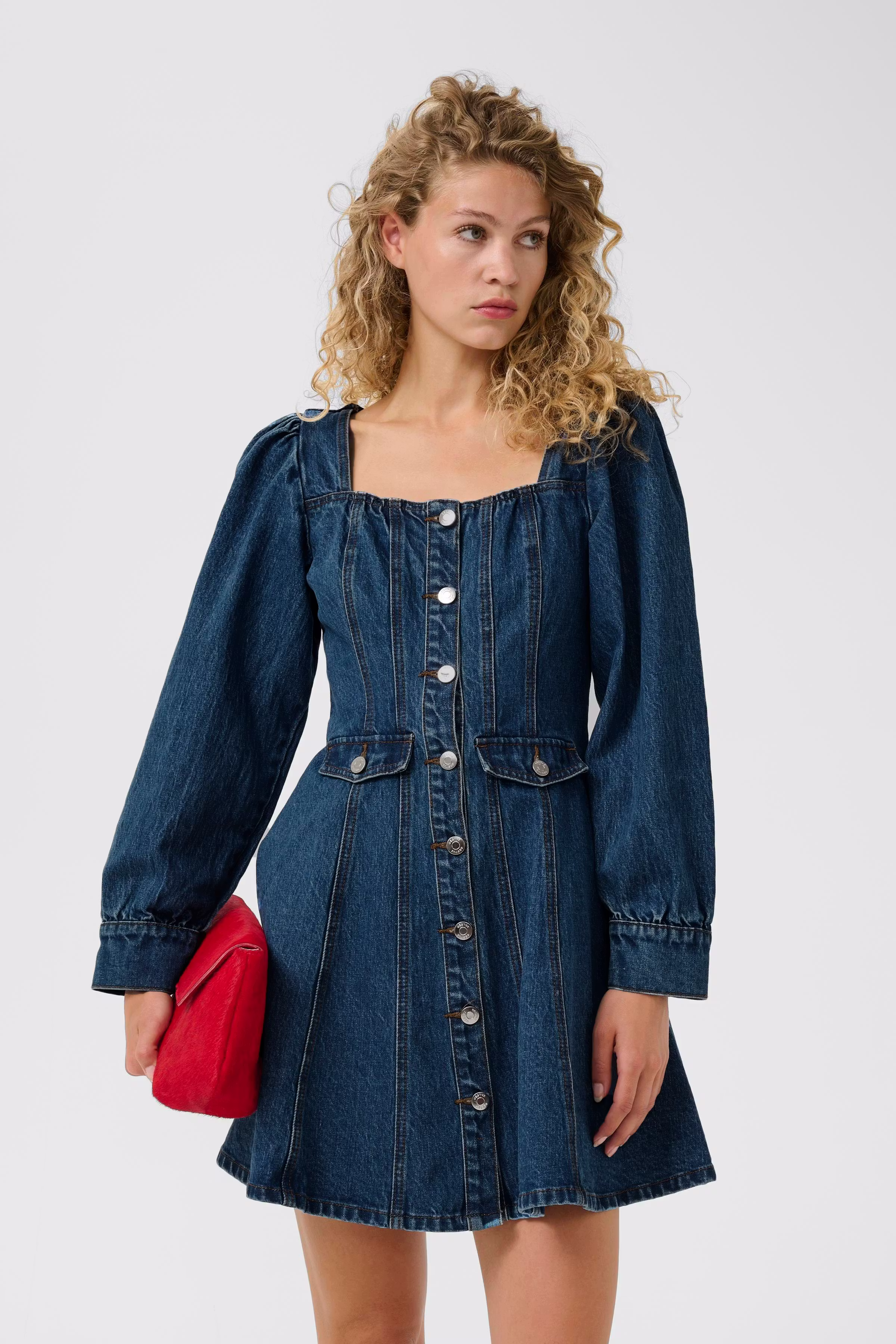 GZsamia Denimkjole LOOKBOOK FRONT 10911019-109201