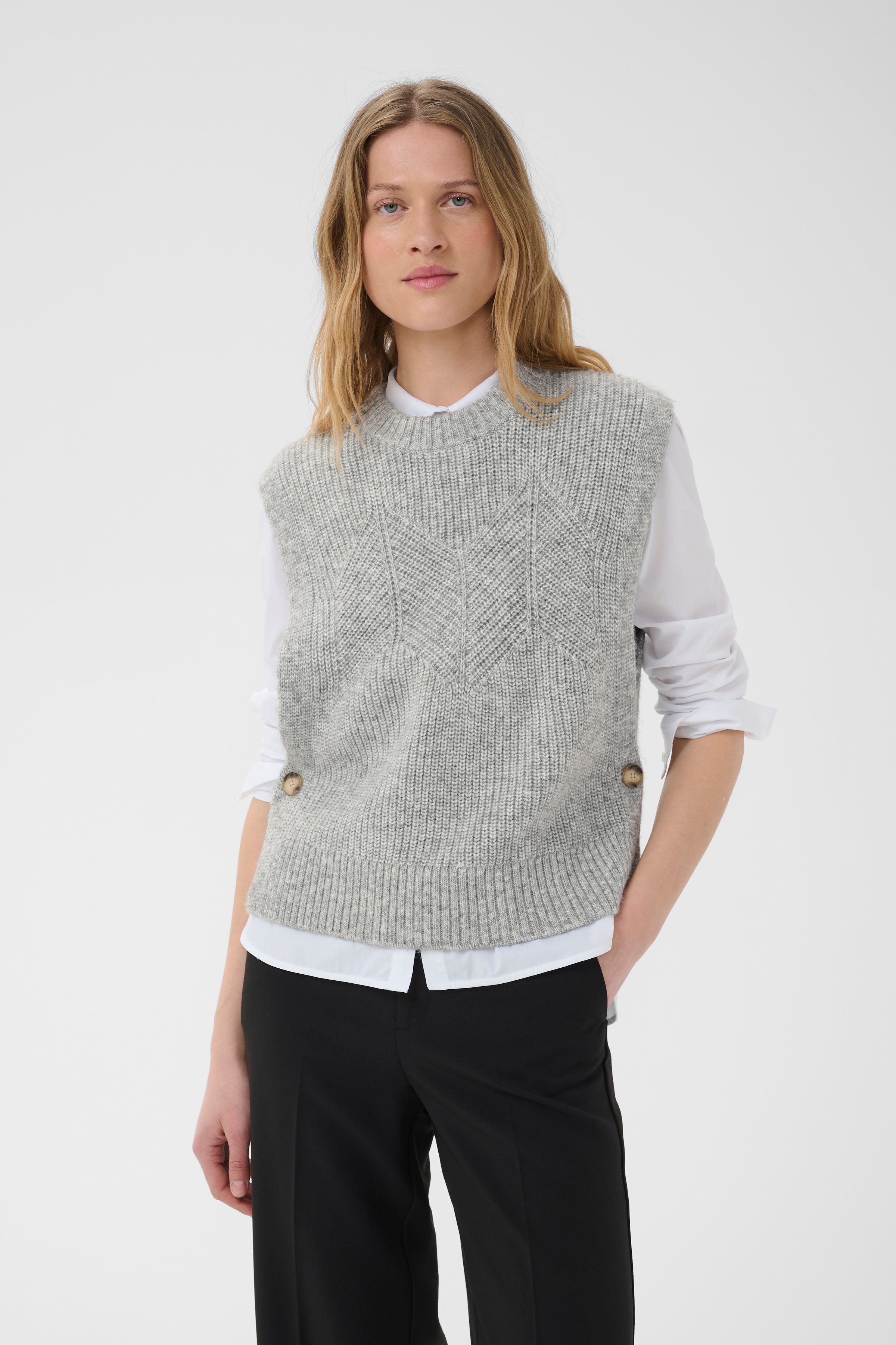 CharlyePW Weste LOOKBOOK FRONT 30310831-1802011