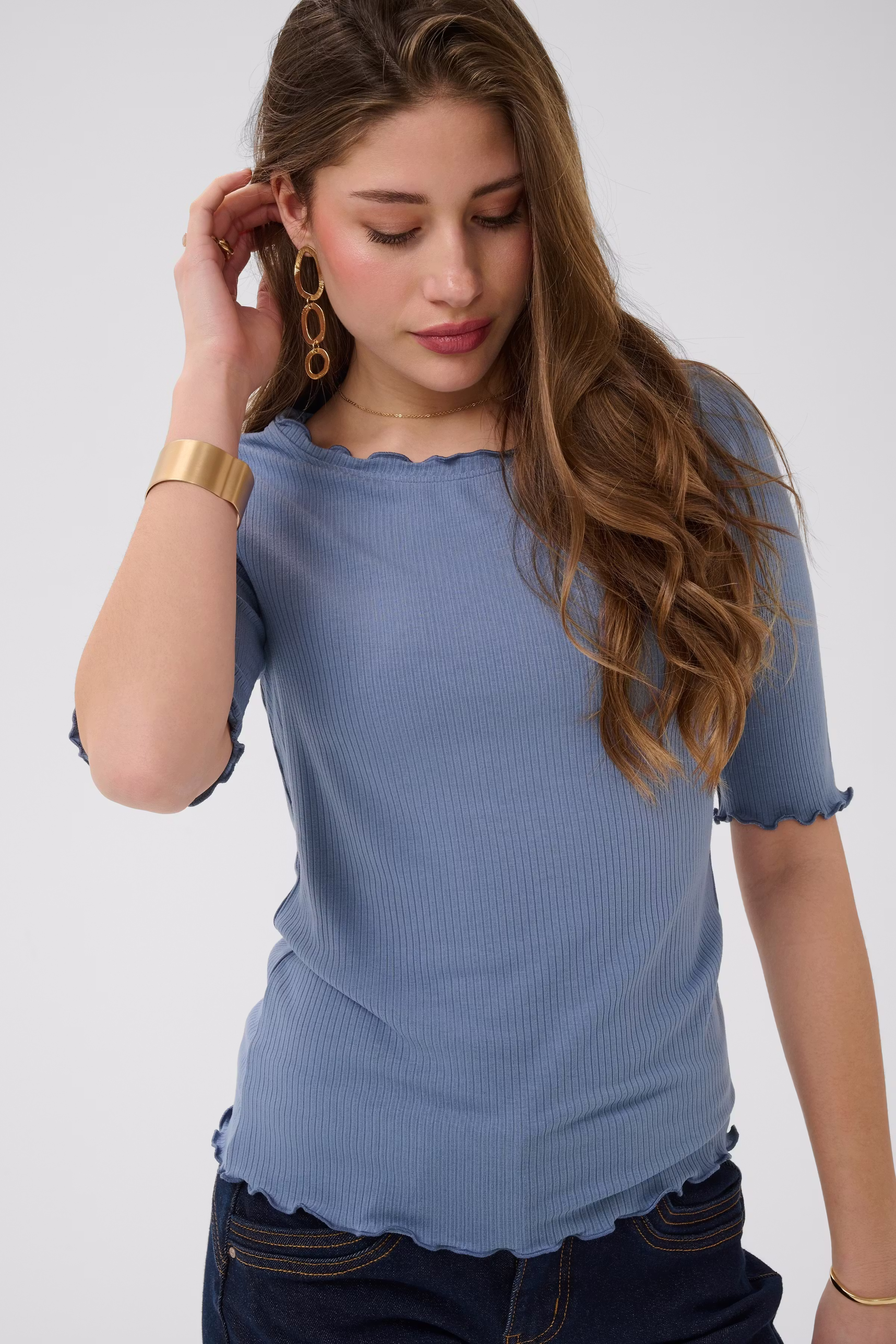 CRRibba Bluse LOOKBOOK DETAIL 10611076-173917